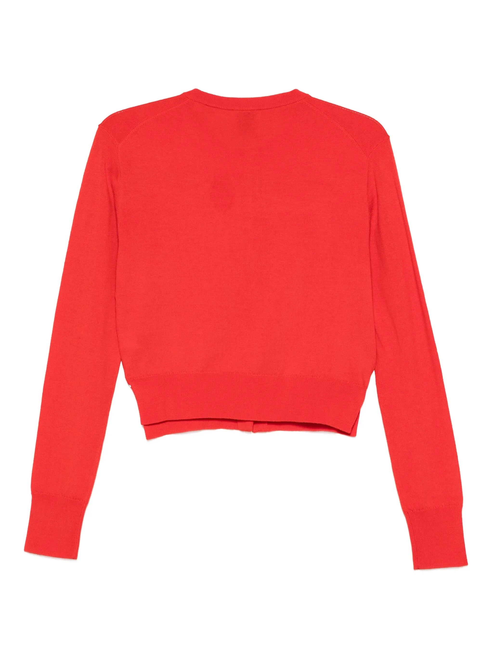 Lila merino-wool cardigan