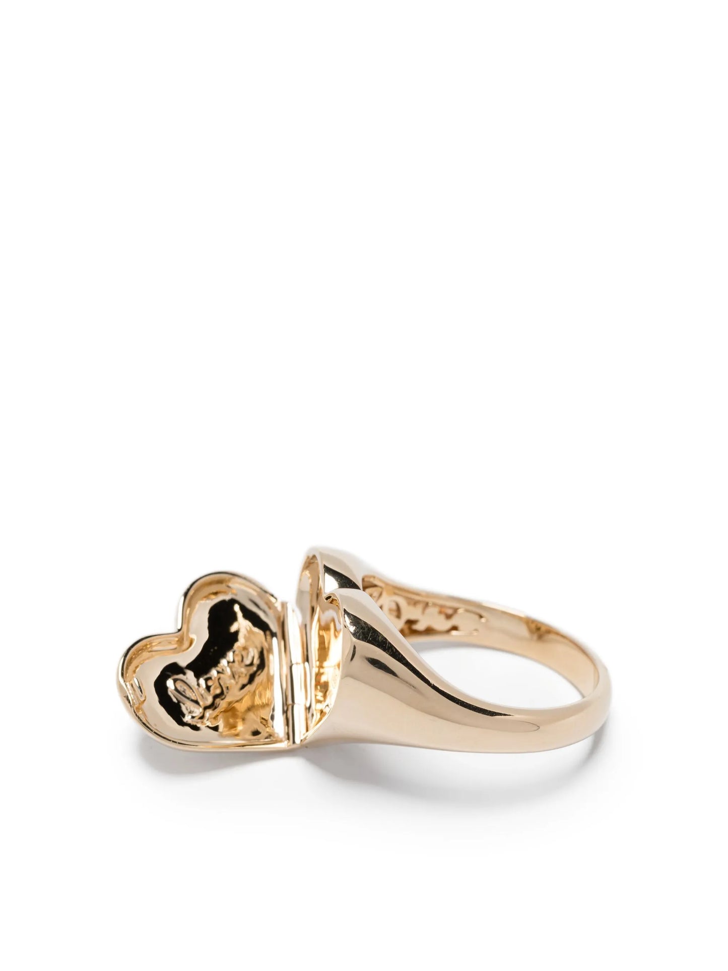 14CT yellow gold Heart ring