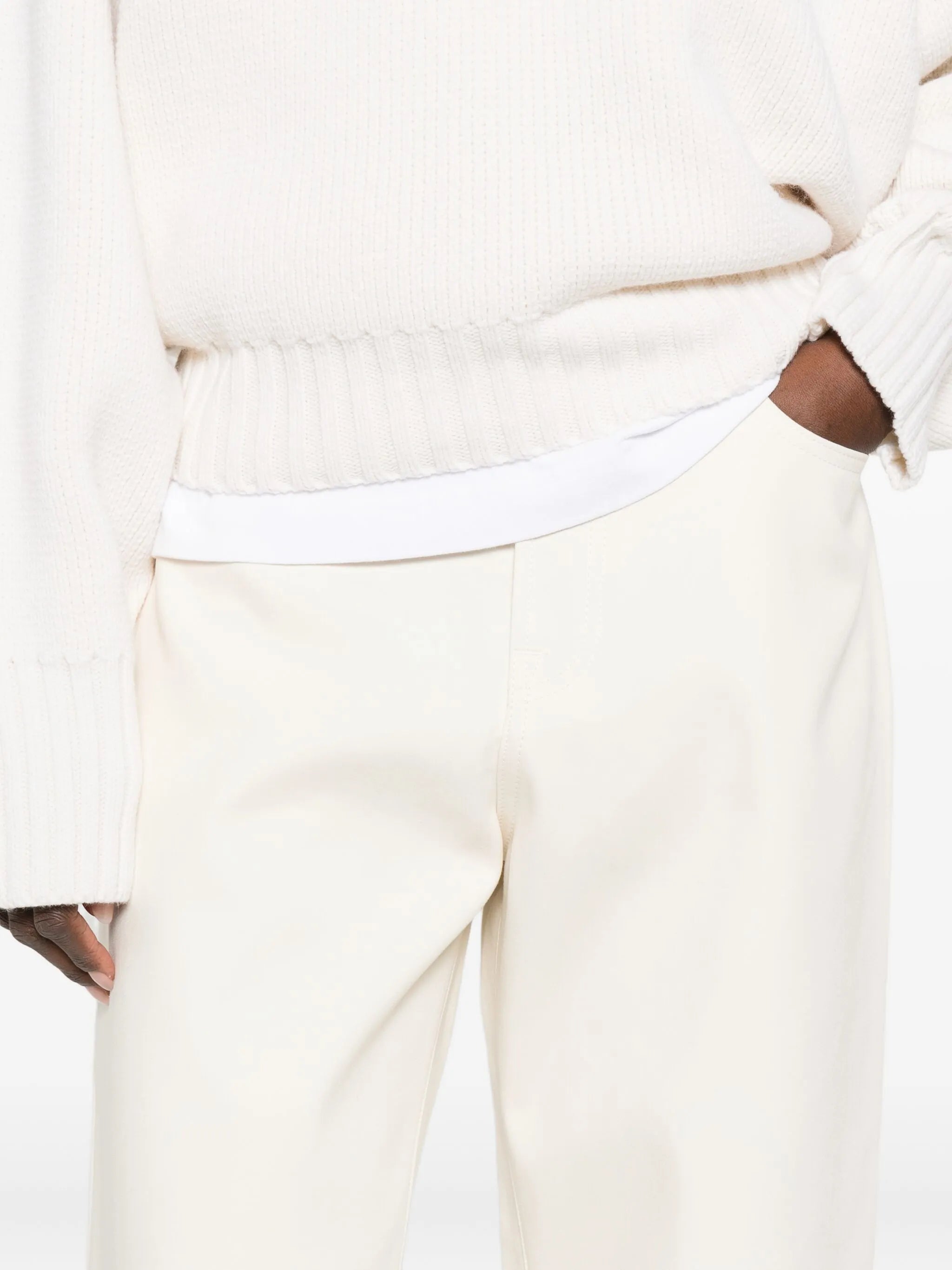 compact cotton jeans