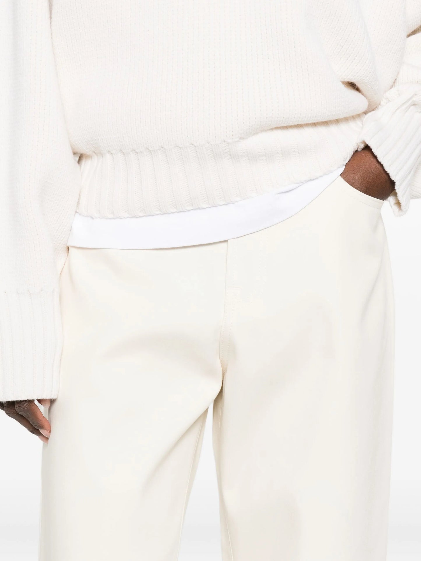 compact cotton jeans