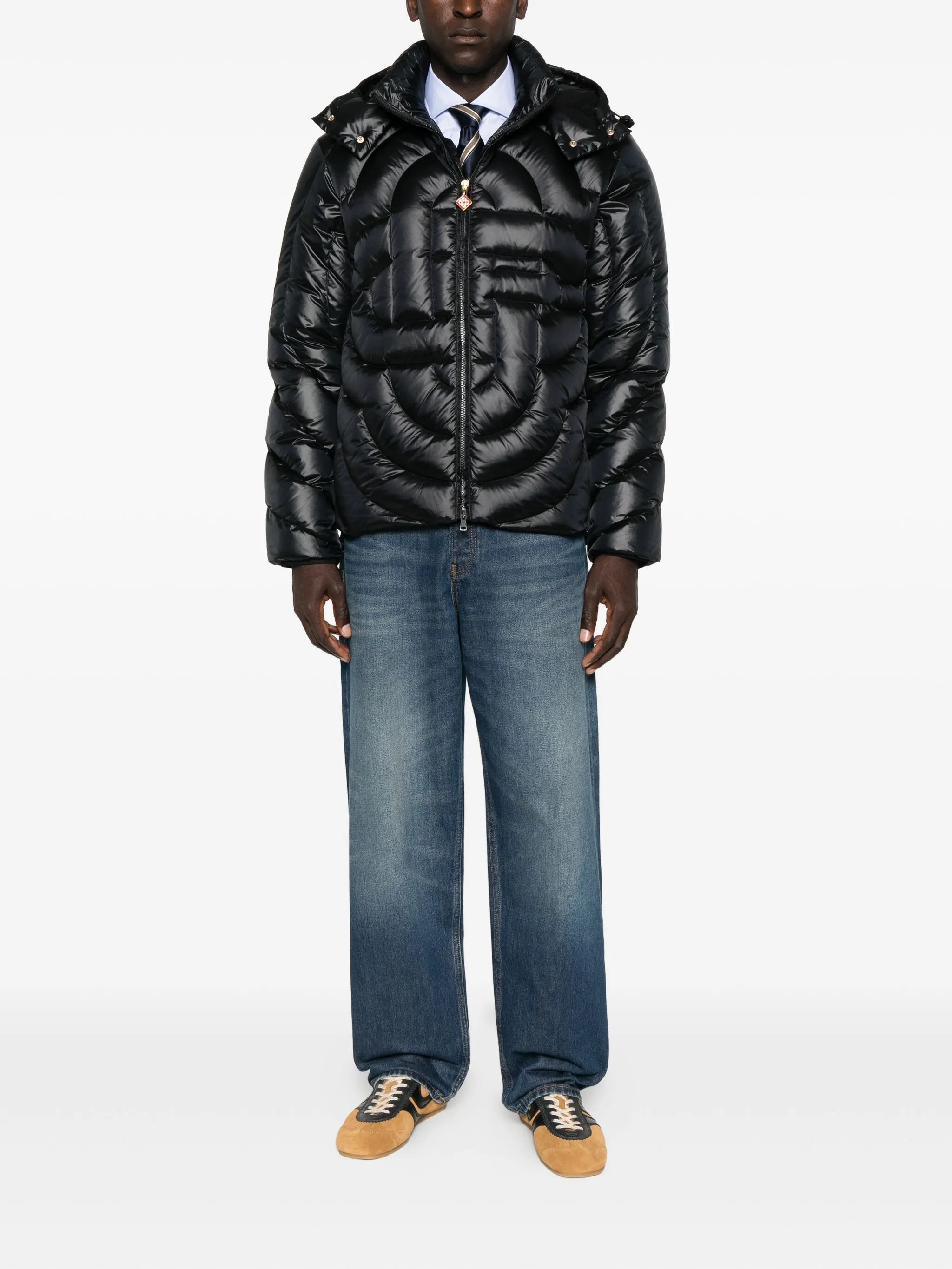 quilted shell jacket