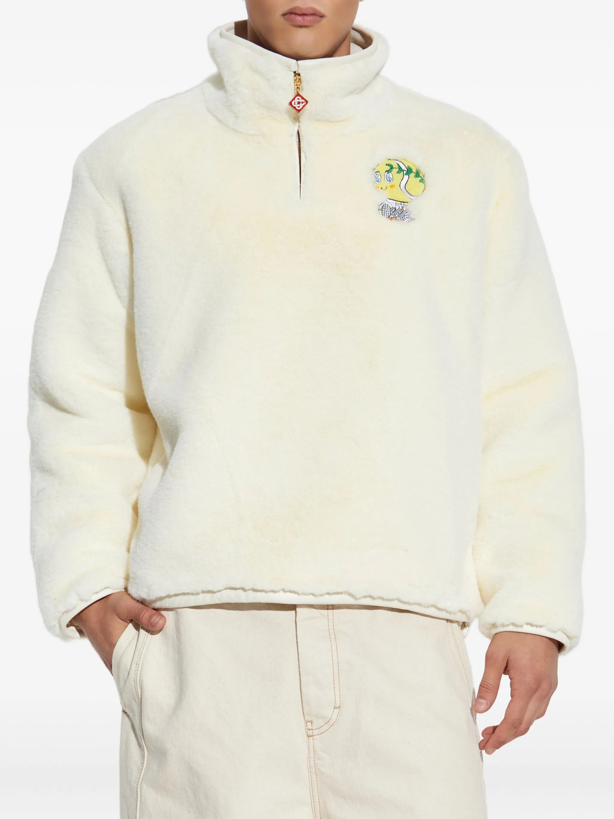 half-zip sweatshirt