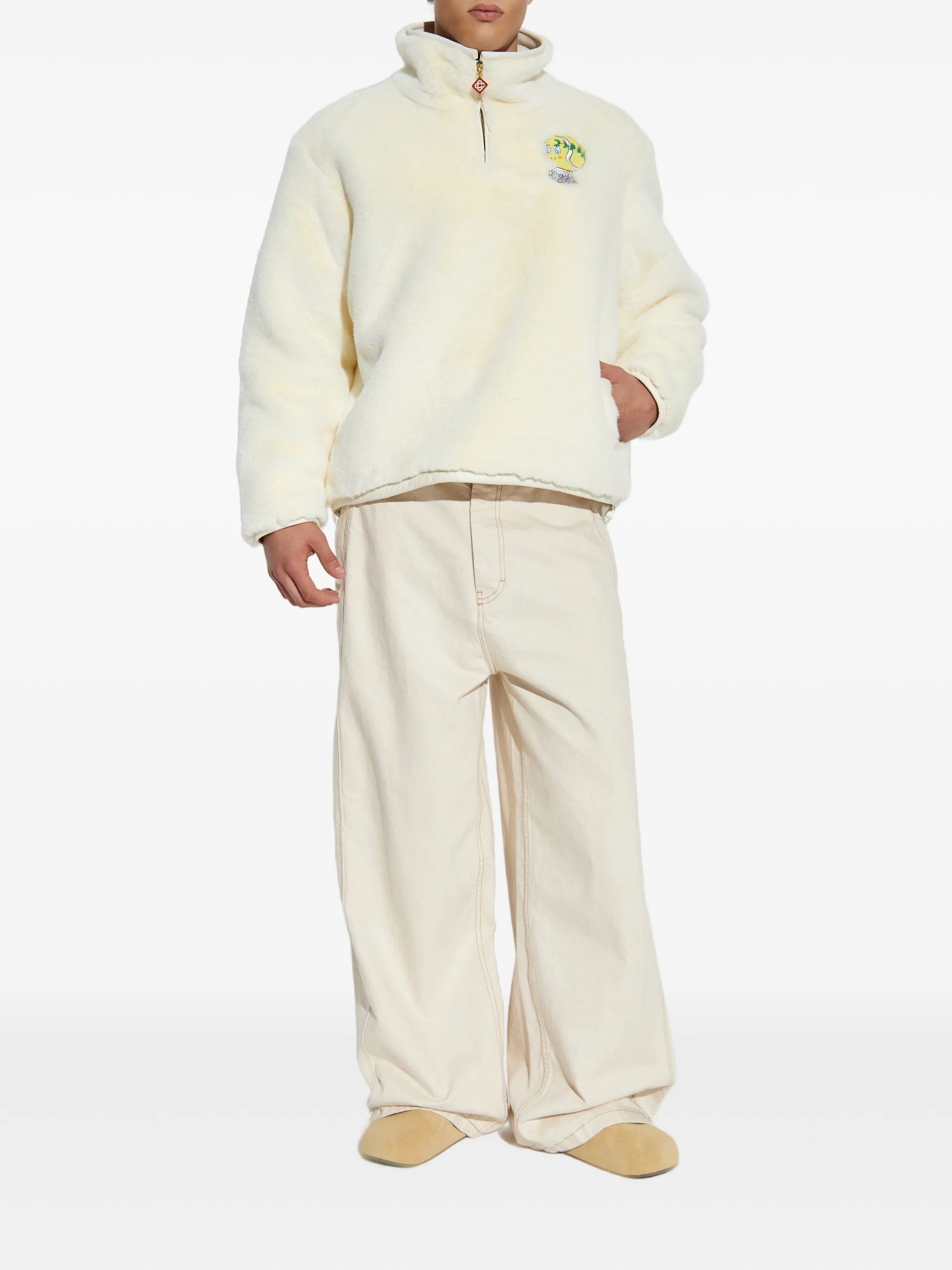 half-zip sweatshirt
