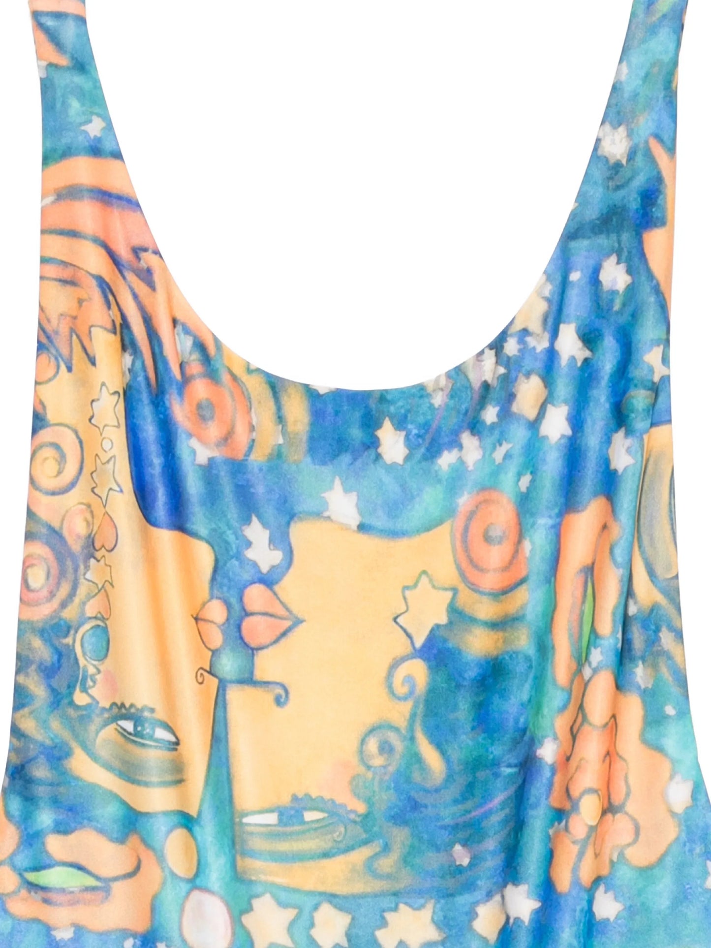El Beso scoop-neck swimsuit