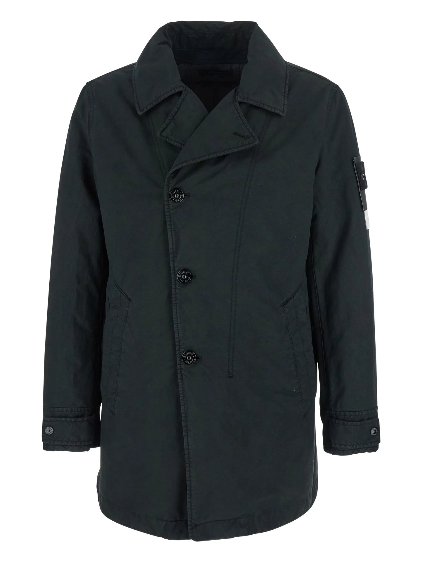 double-breasted coat