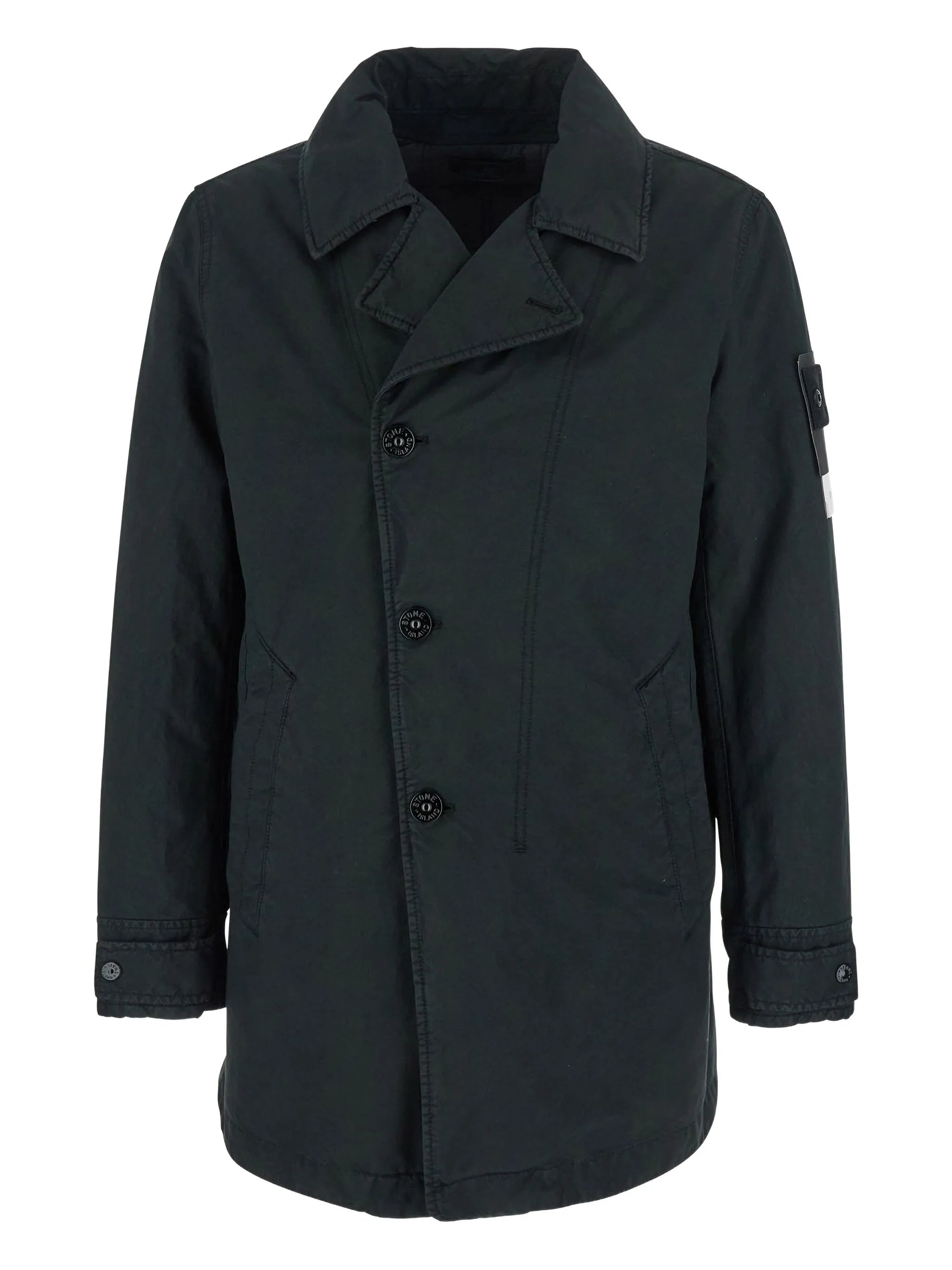 double-breasted coat