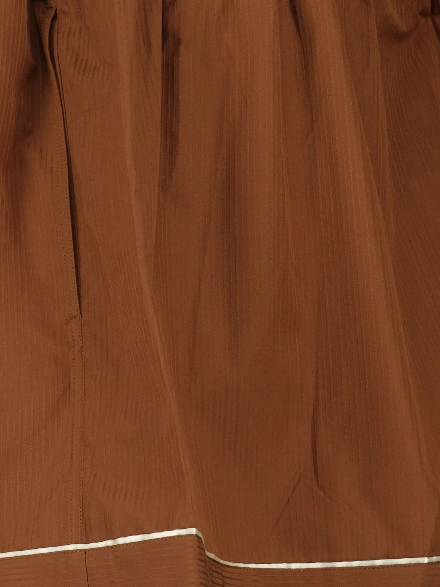 button-fastening mini skirt