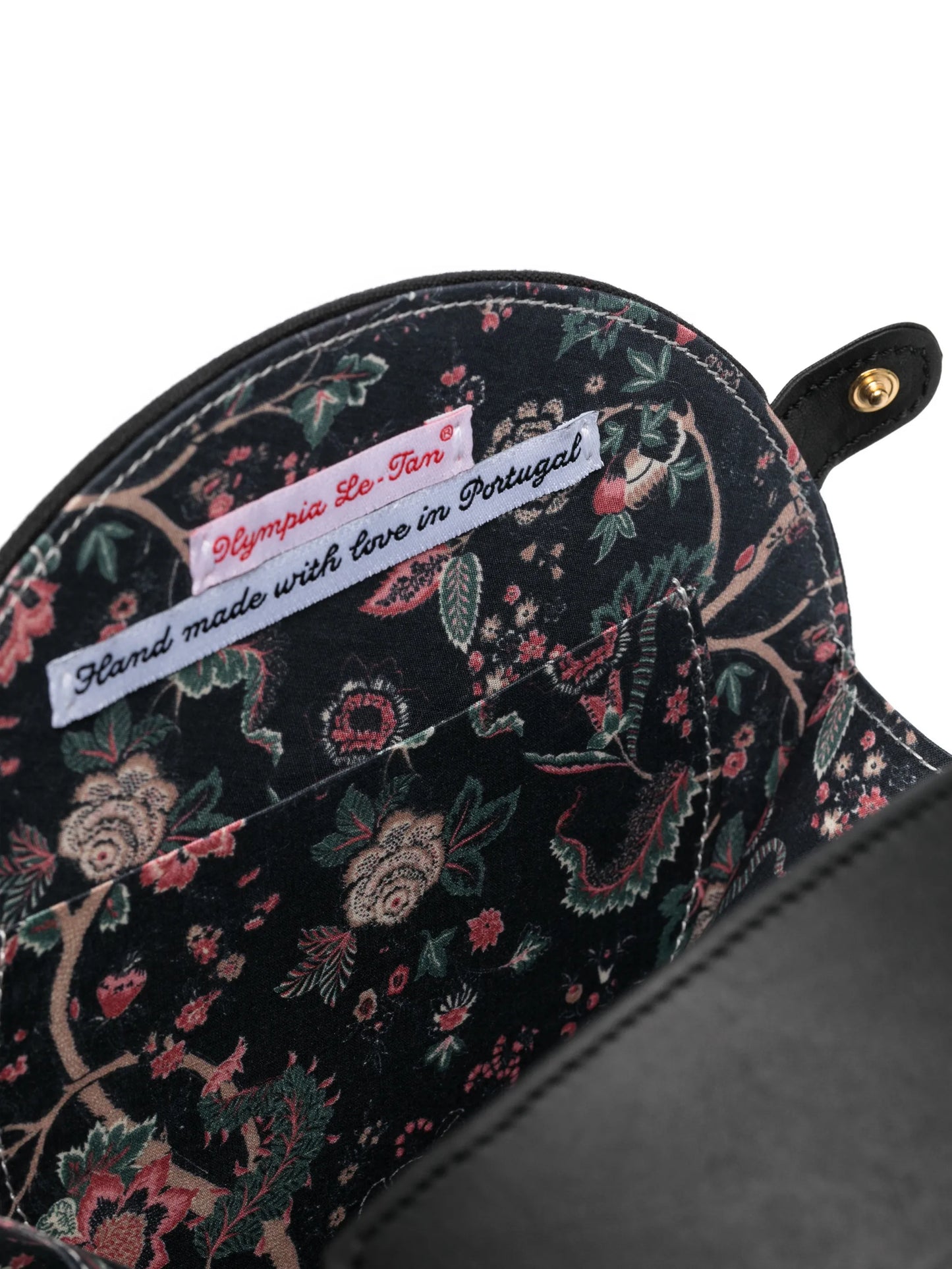 embroidered clutch bag