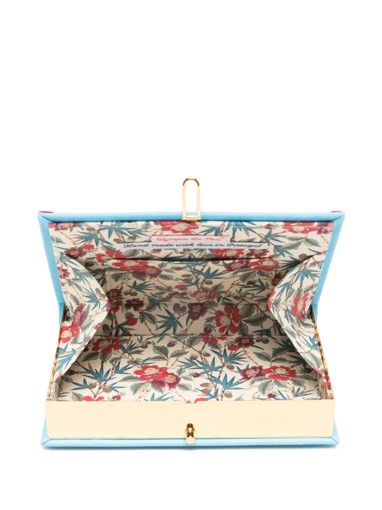 graphic-appliqué mini bag