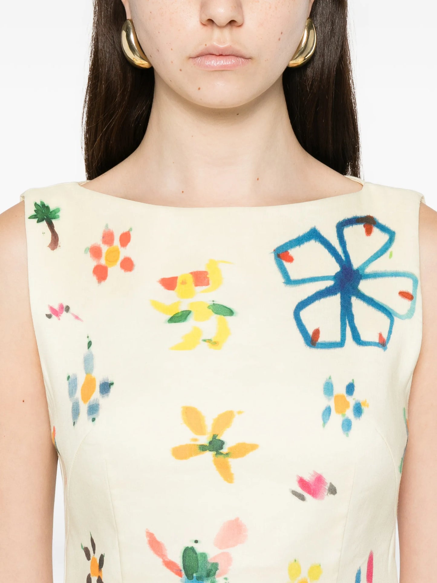 Sidi floral mini dress