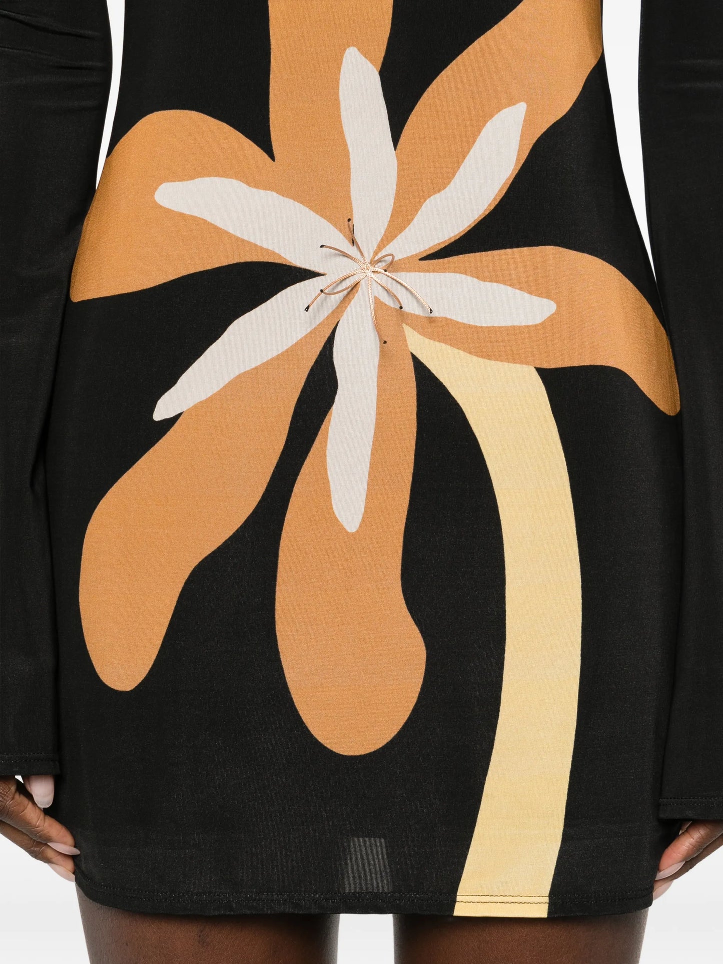 Maisha long-sleeve mini dress