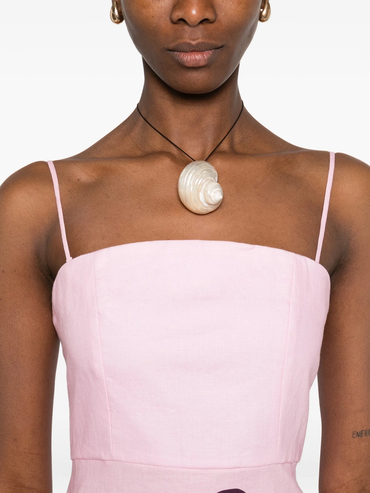 Roma floral mini dress