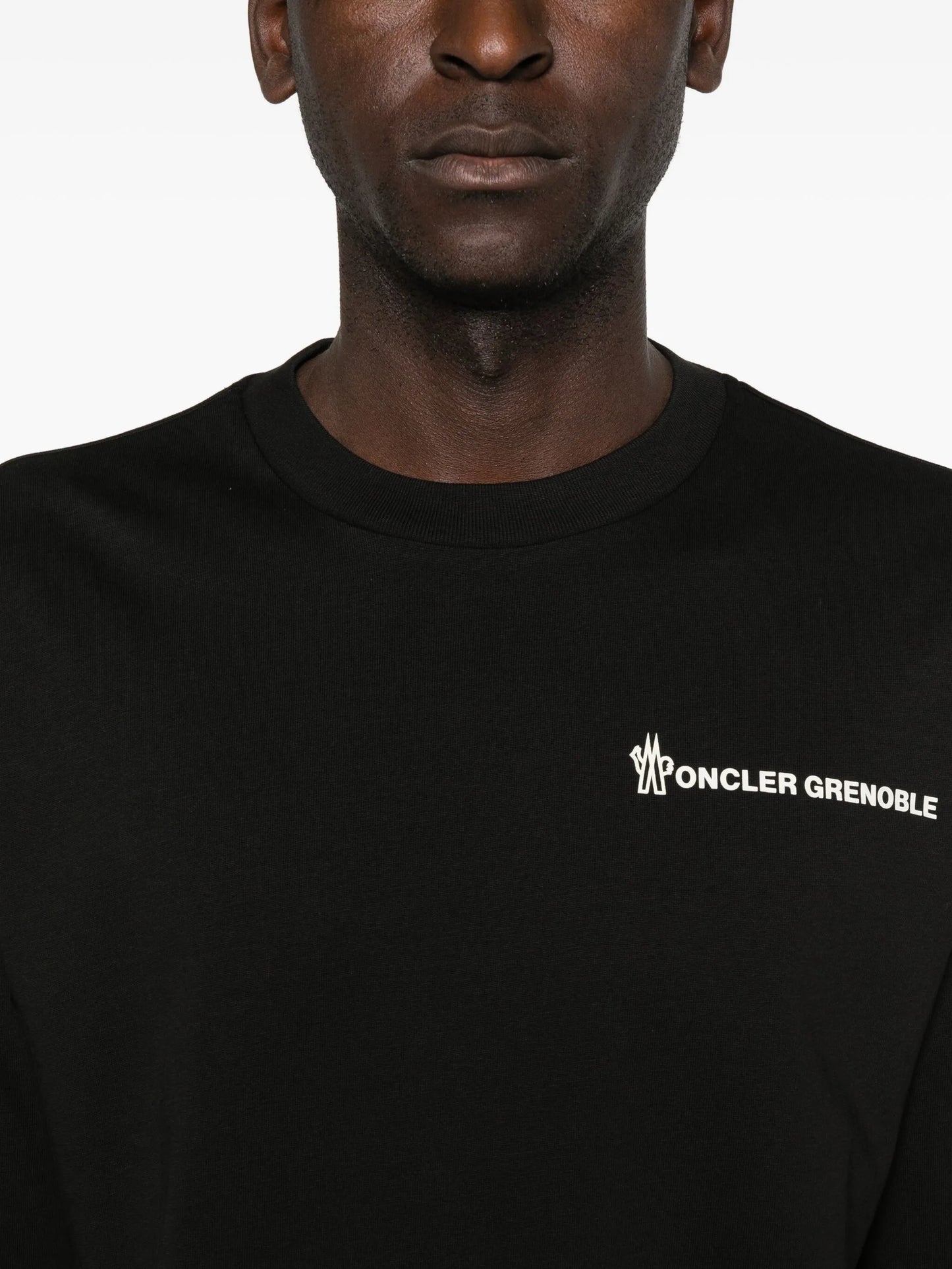 logo-embroidered sweatshirt