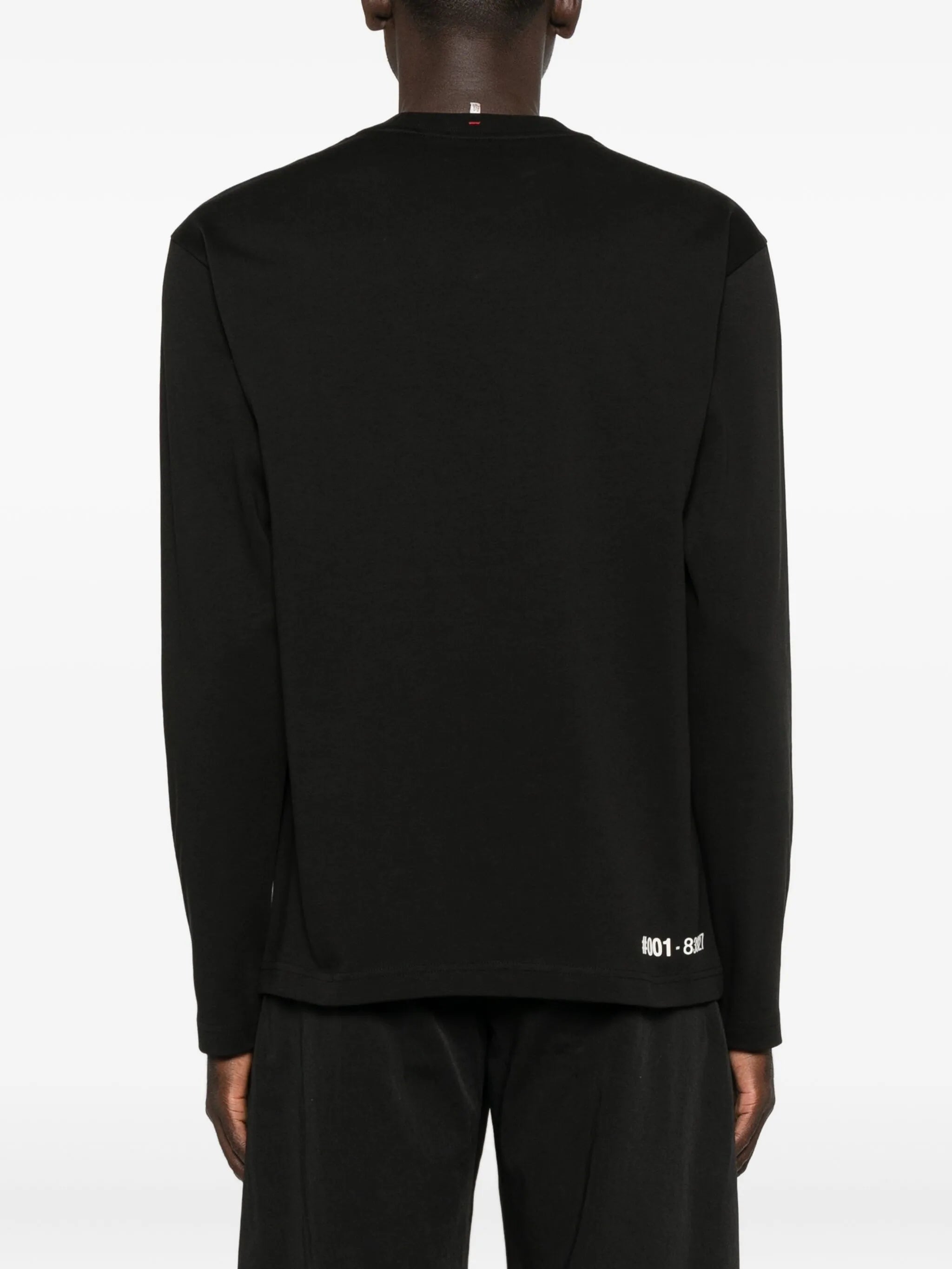 logo-embroidered sweatshirt