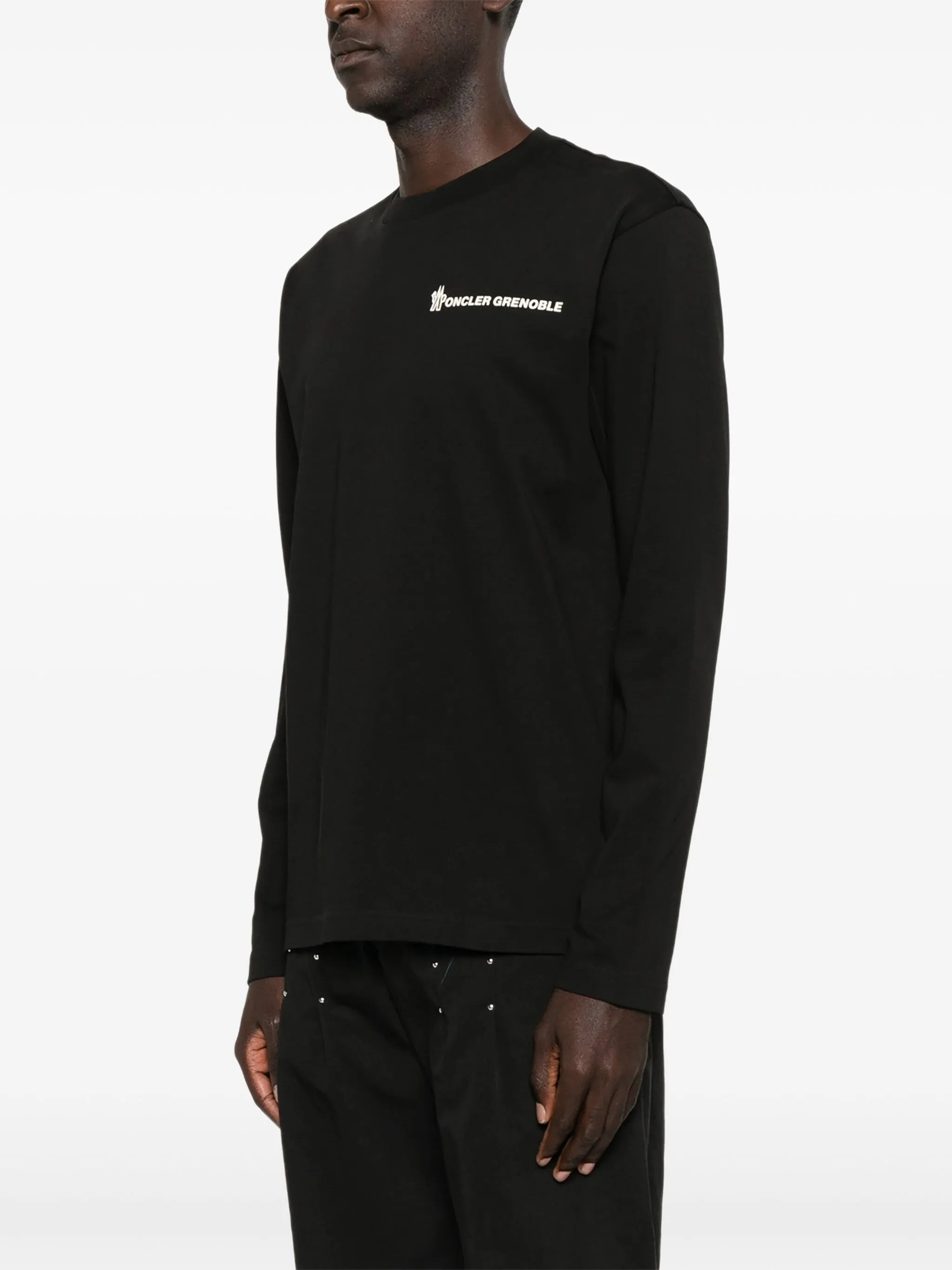 logo-embroidered sweatshirt