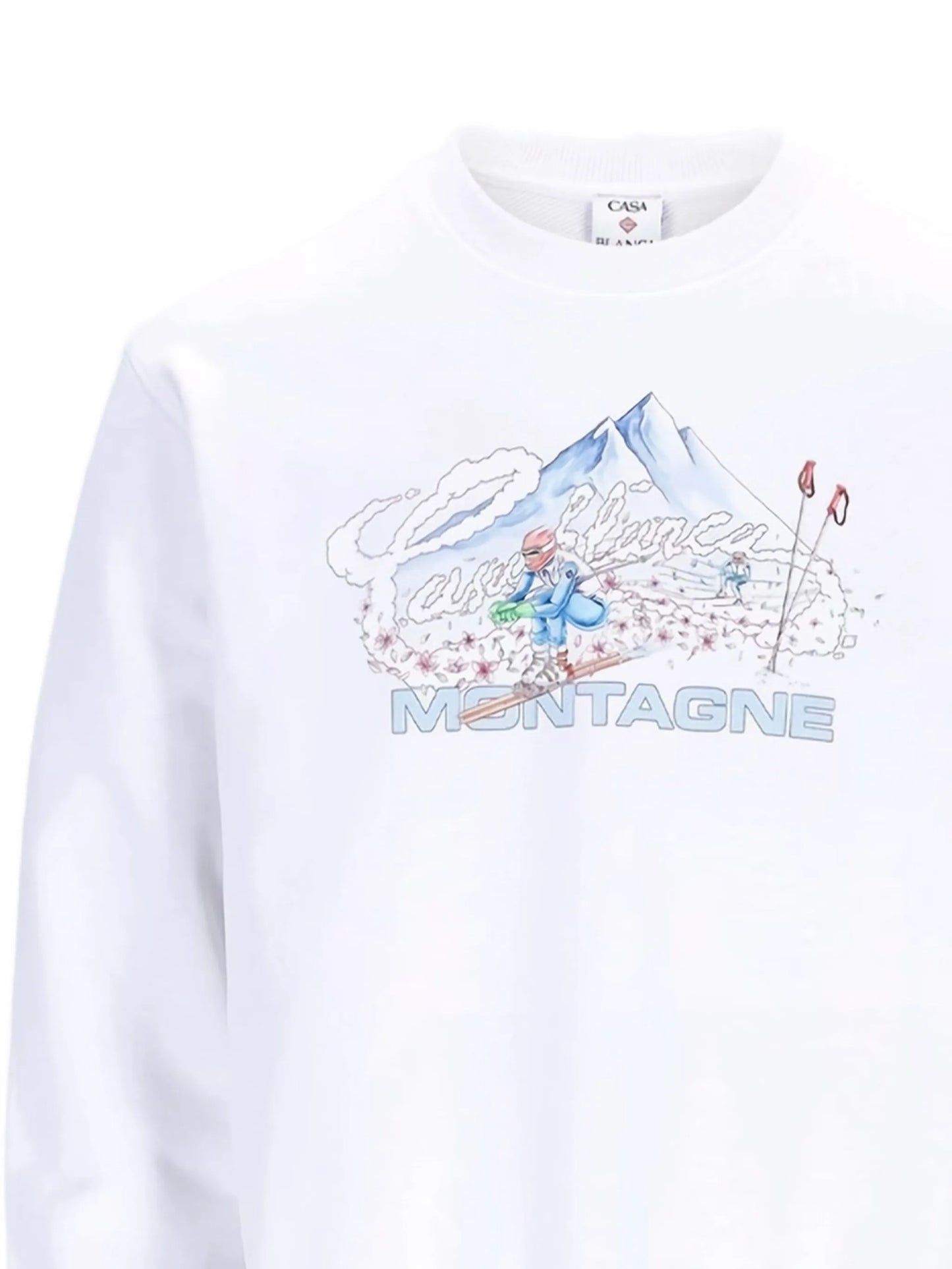 montagne-print sweatshirt