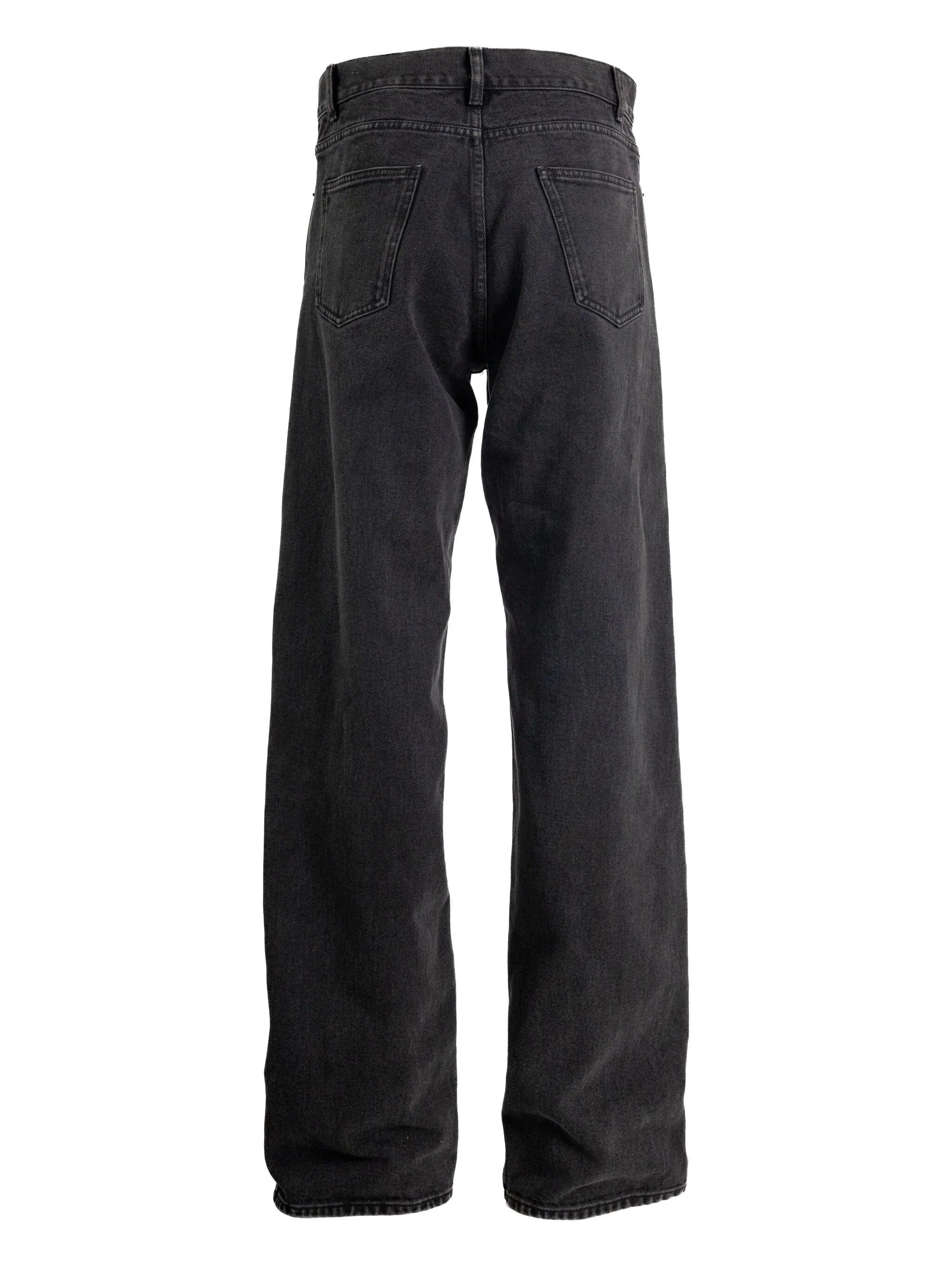 faded cotton jeans
