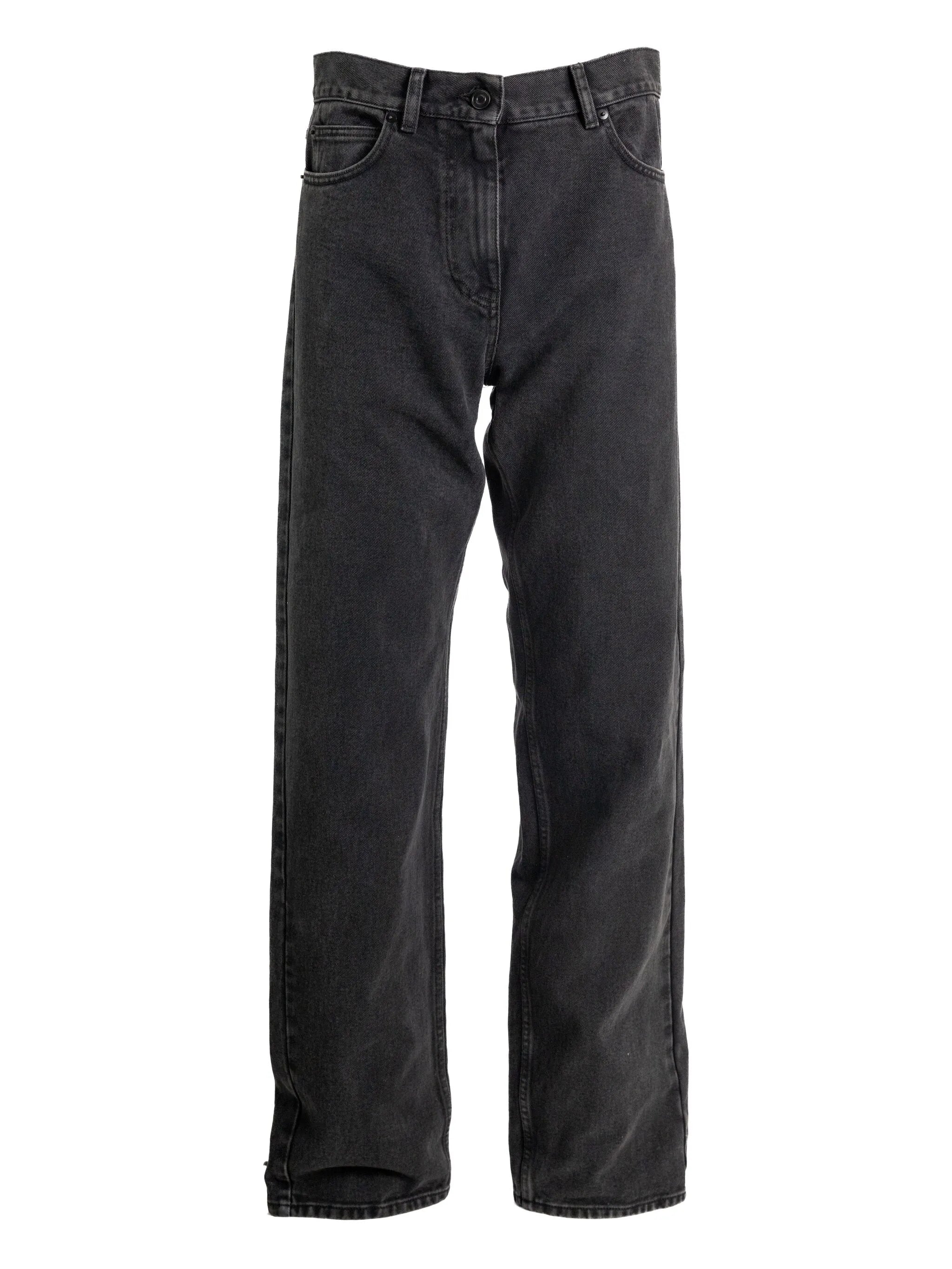 faded cotton jeans