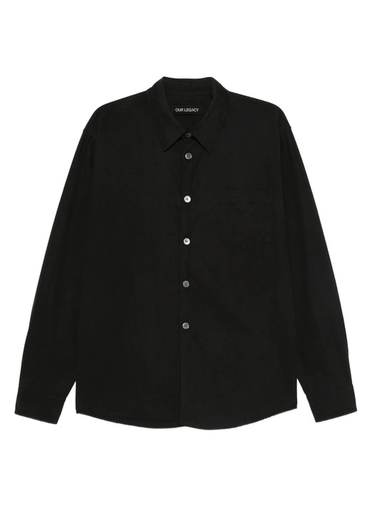 button pocket shirt
