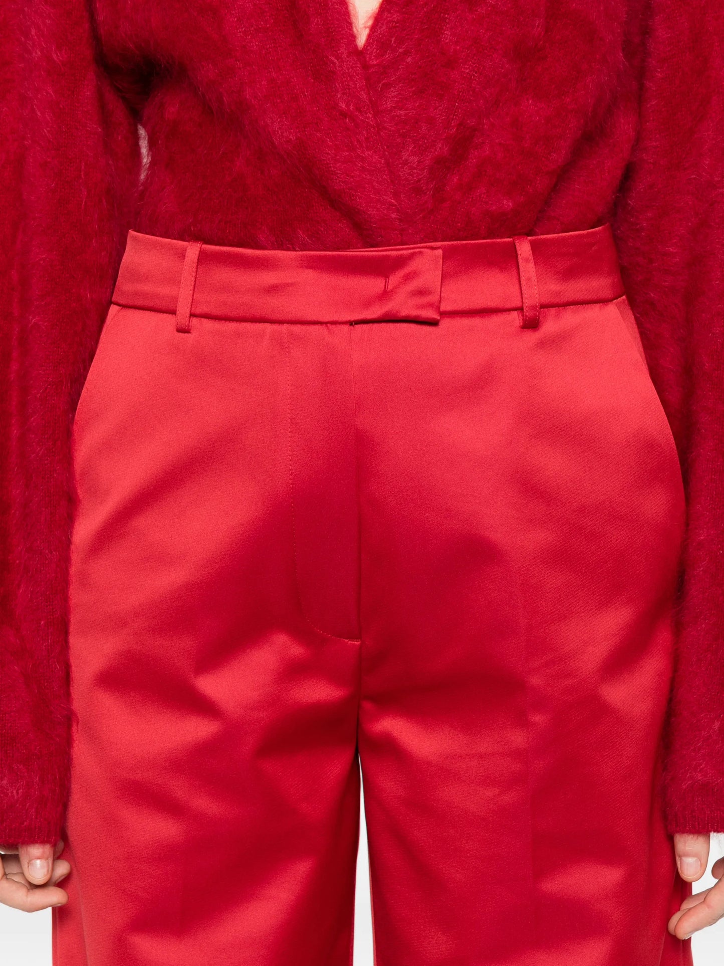Brickell satin trousers