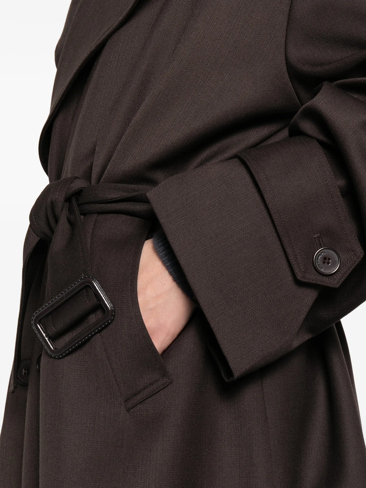 Dursley tailored belted trench coat