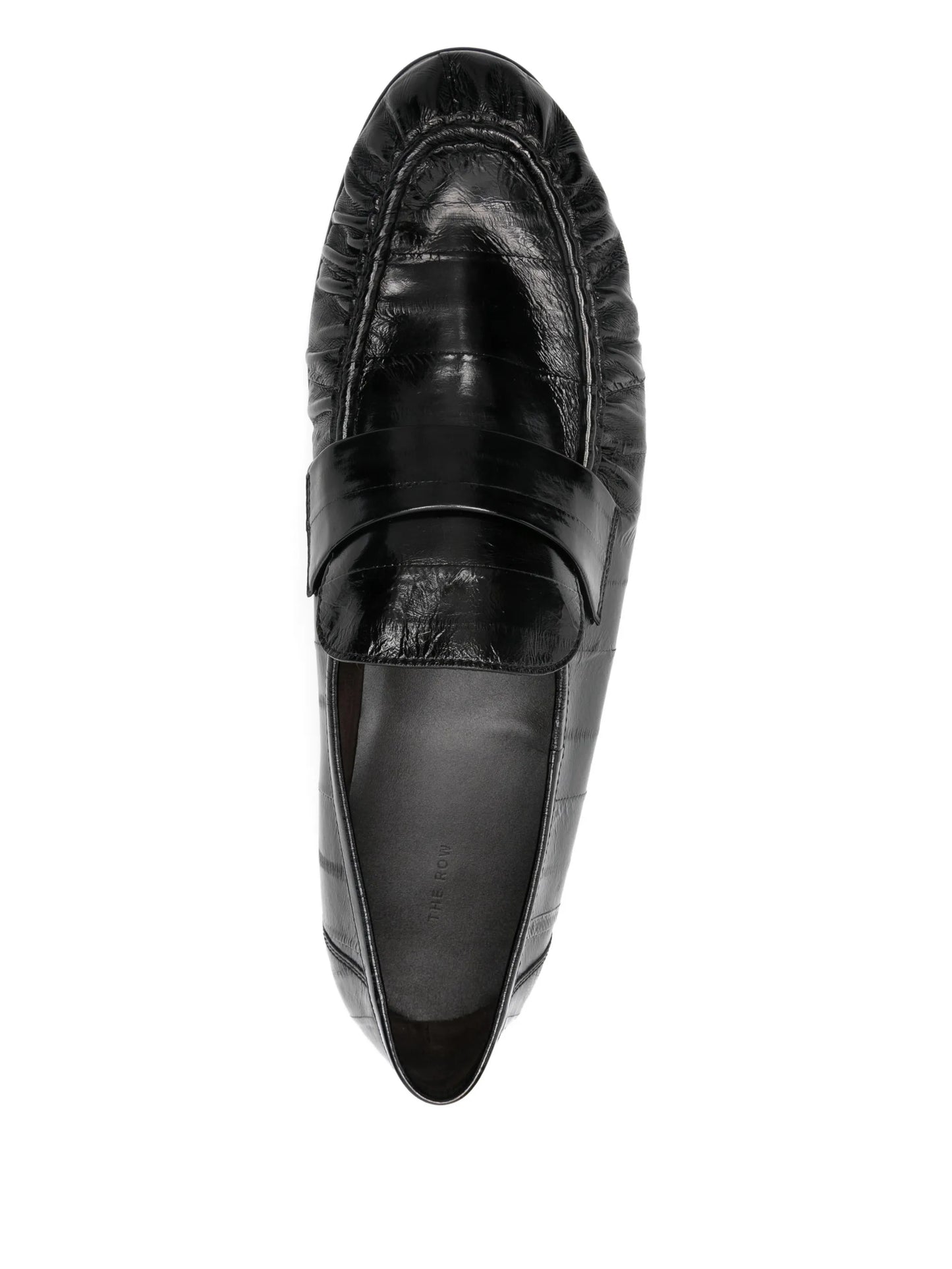 ruffle-detail loafers