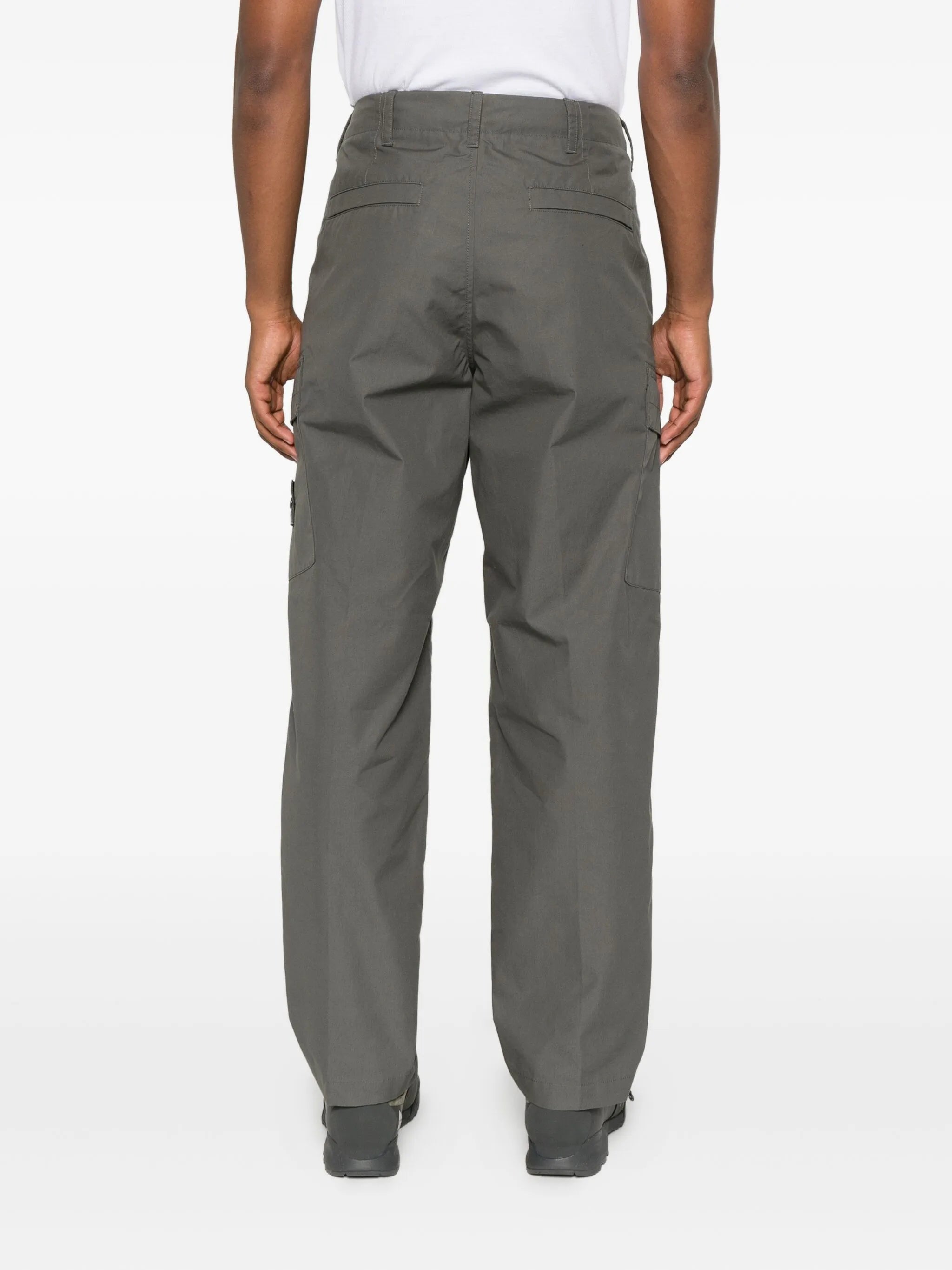 cargo-pocket trousers