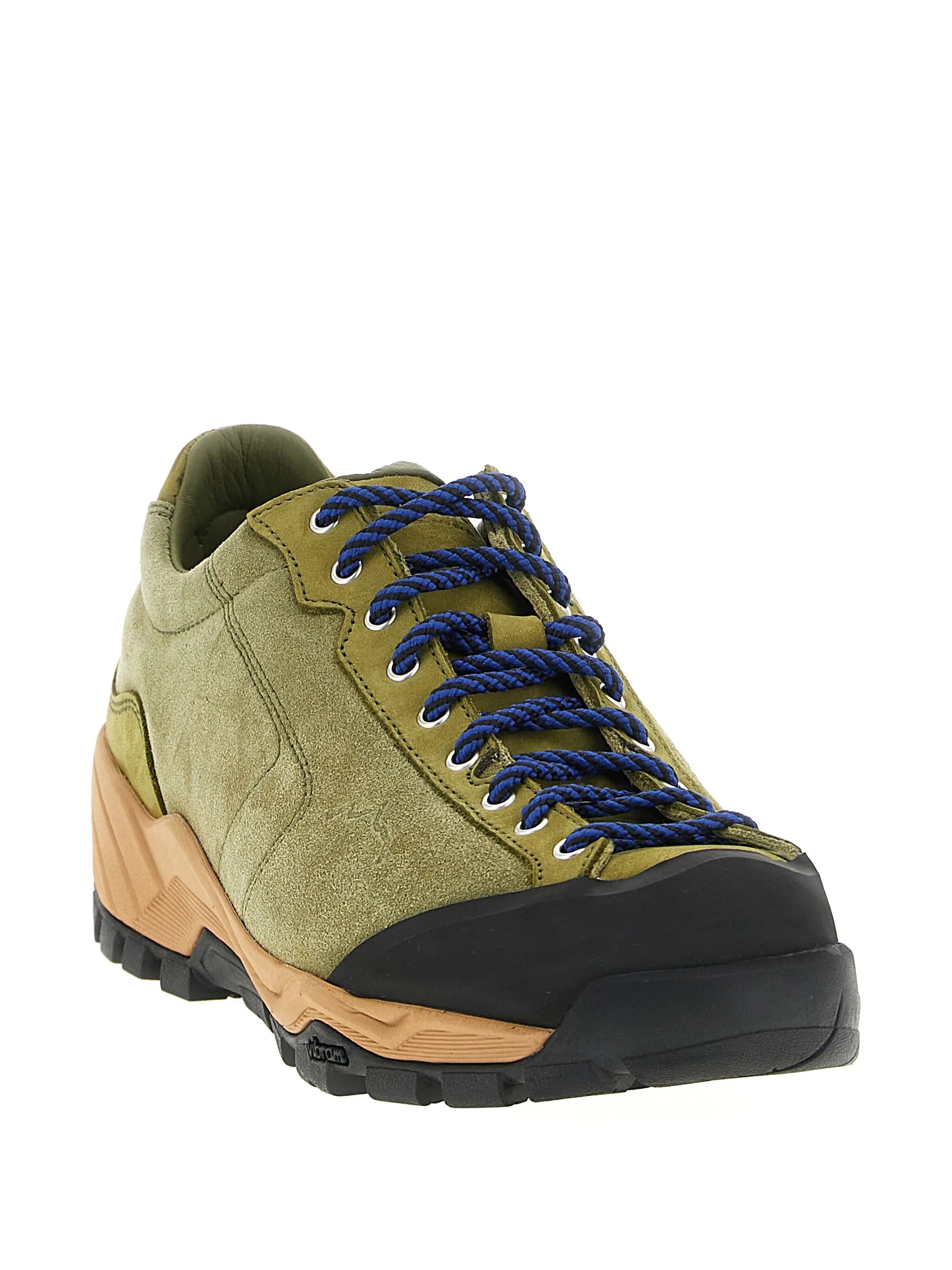 lace-up suede sneakers