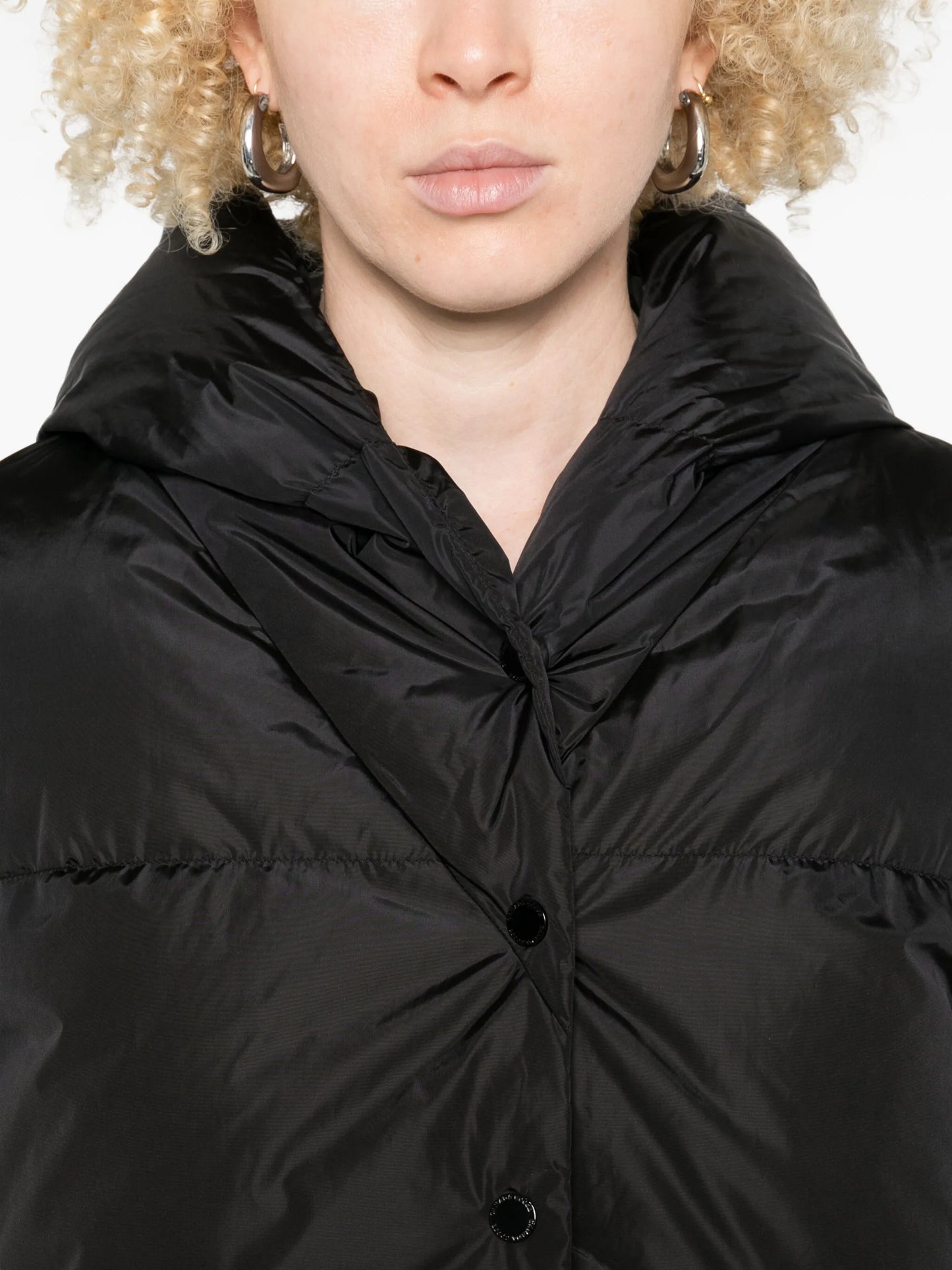hooded puffer jacket