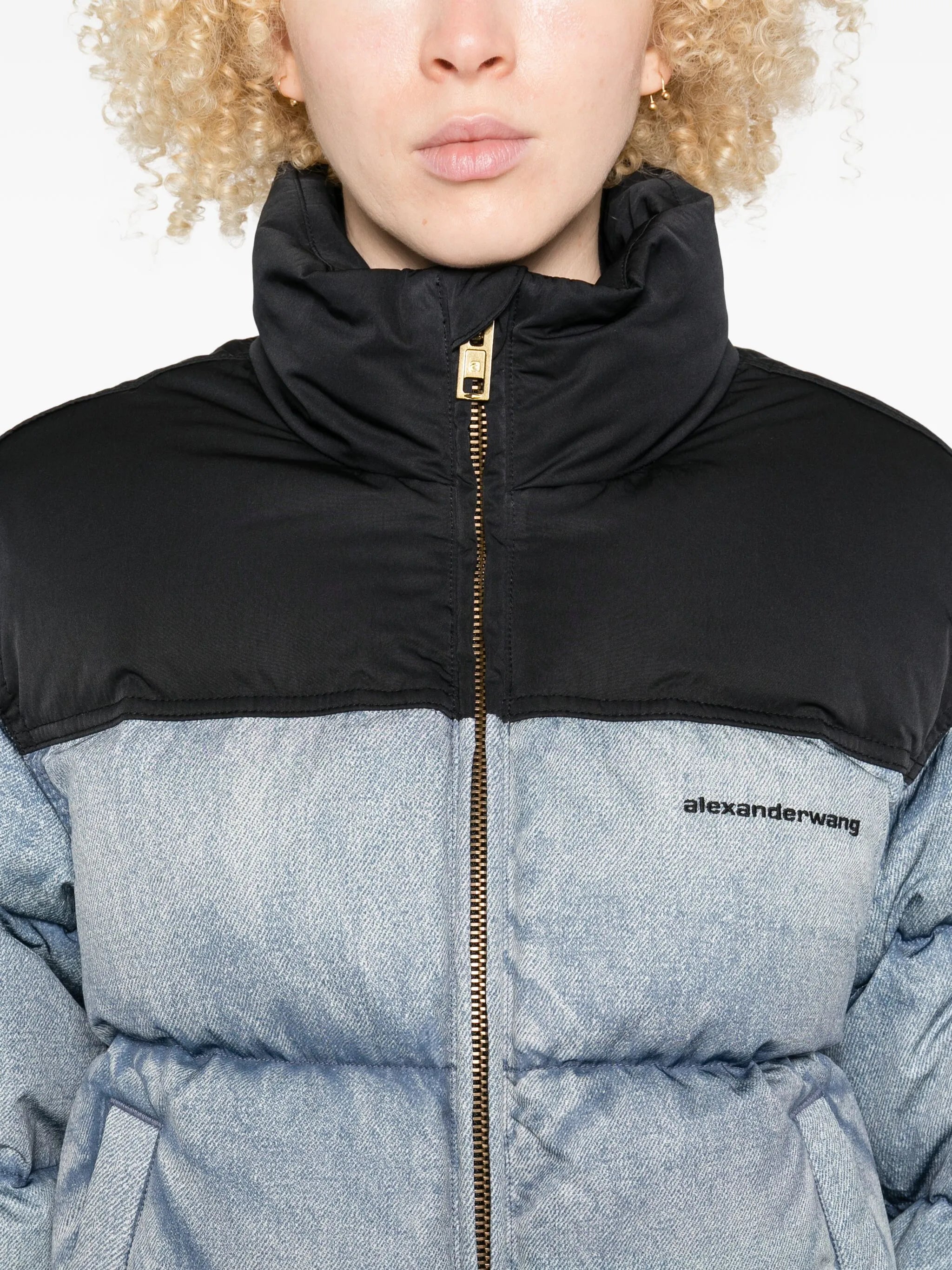 quilted puffer jacket