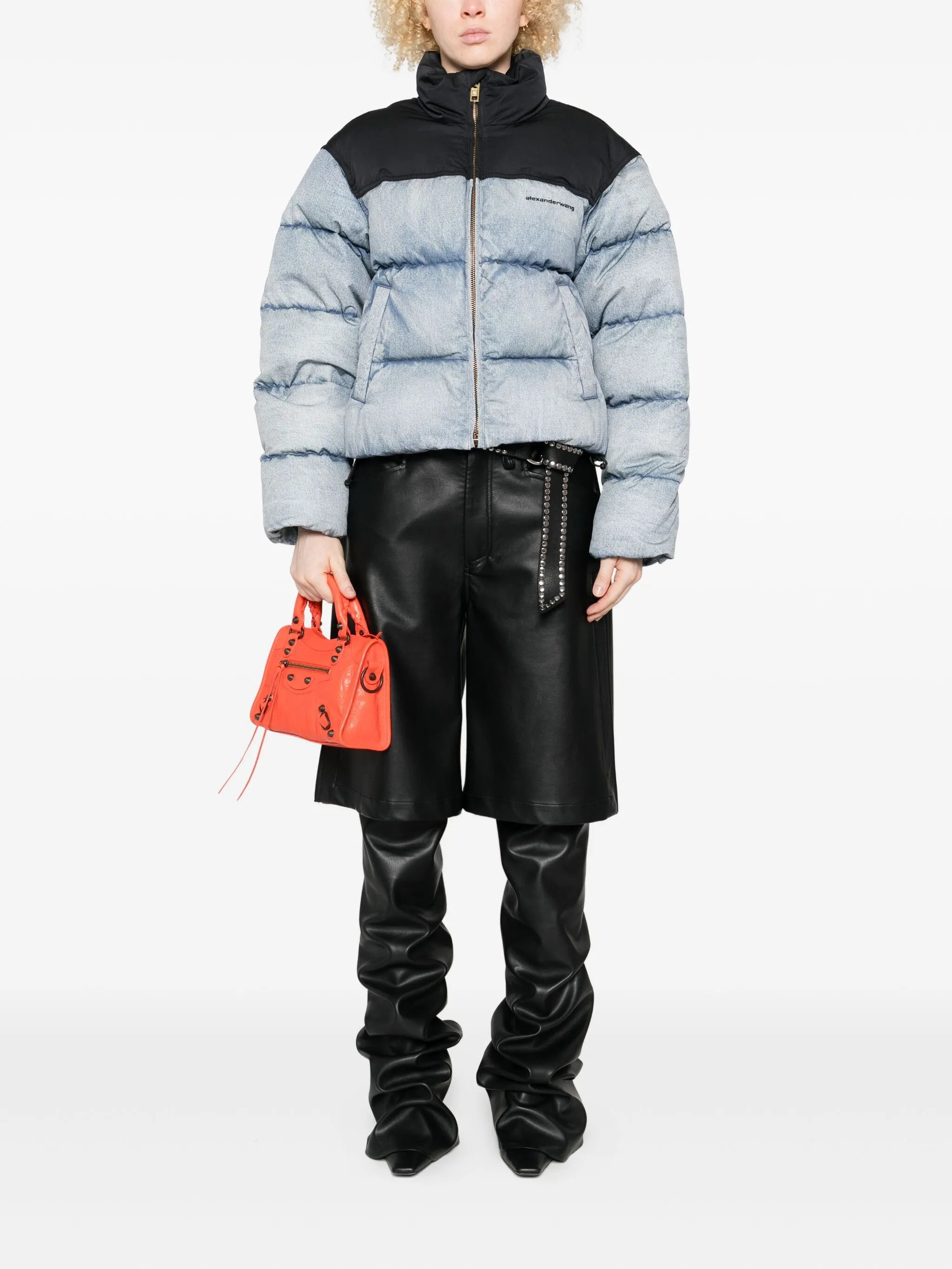 quilted puffer jacket