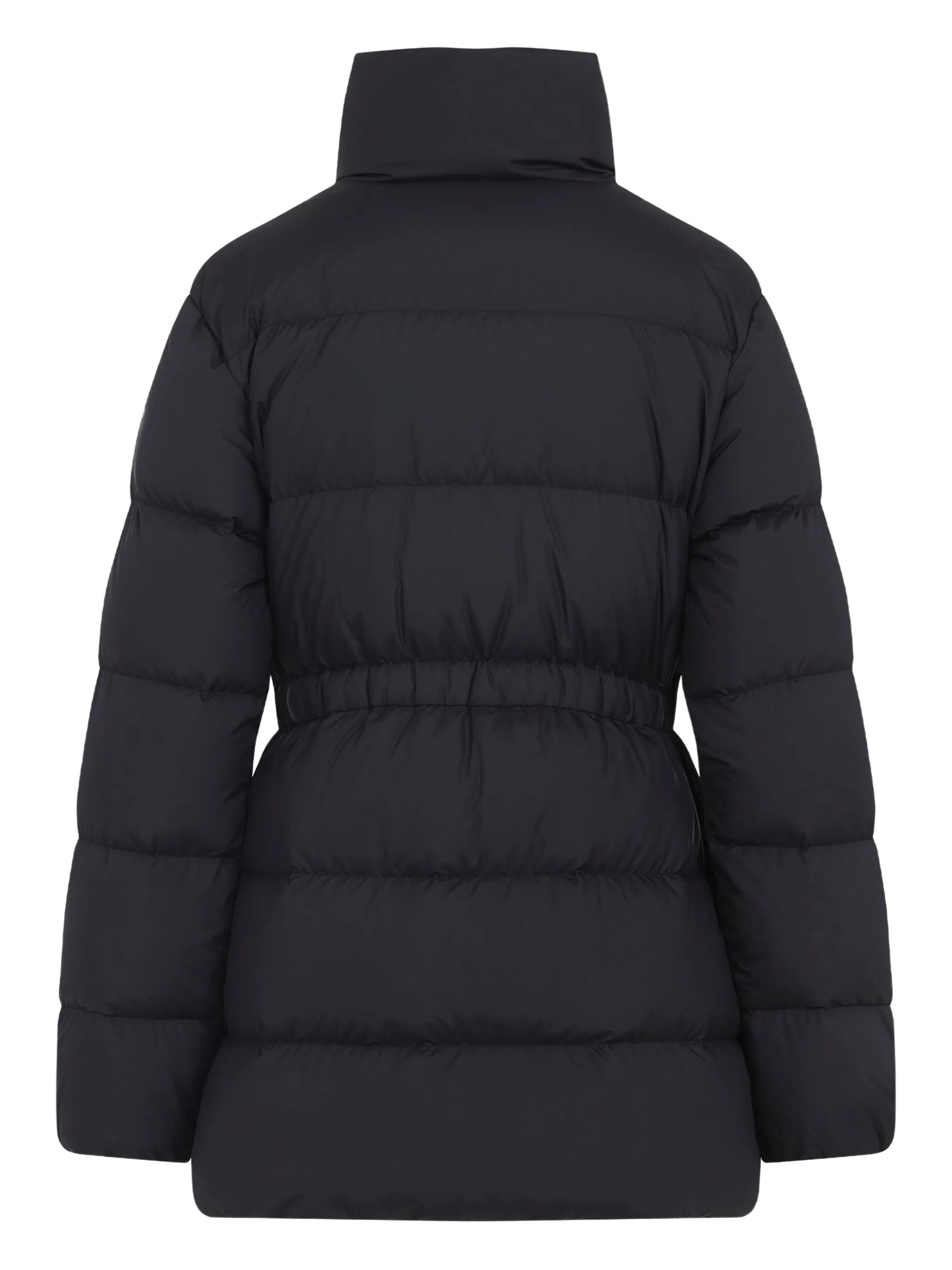 high-neck puffer jacket