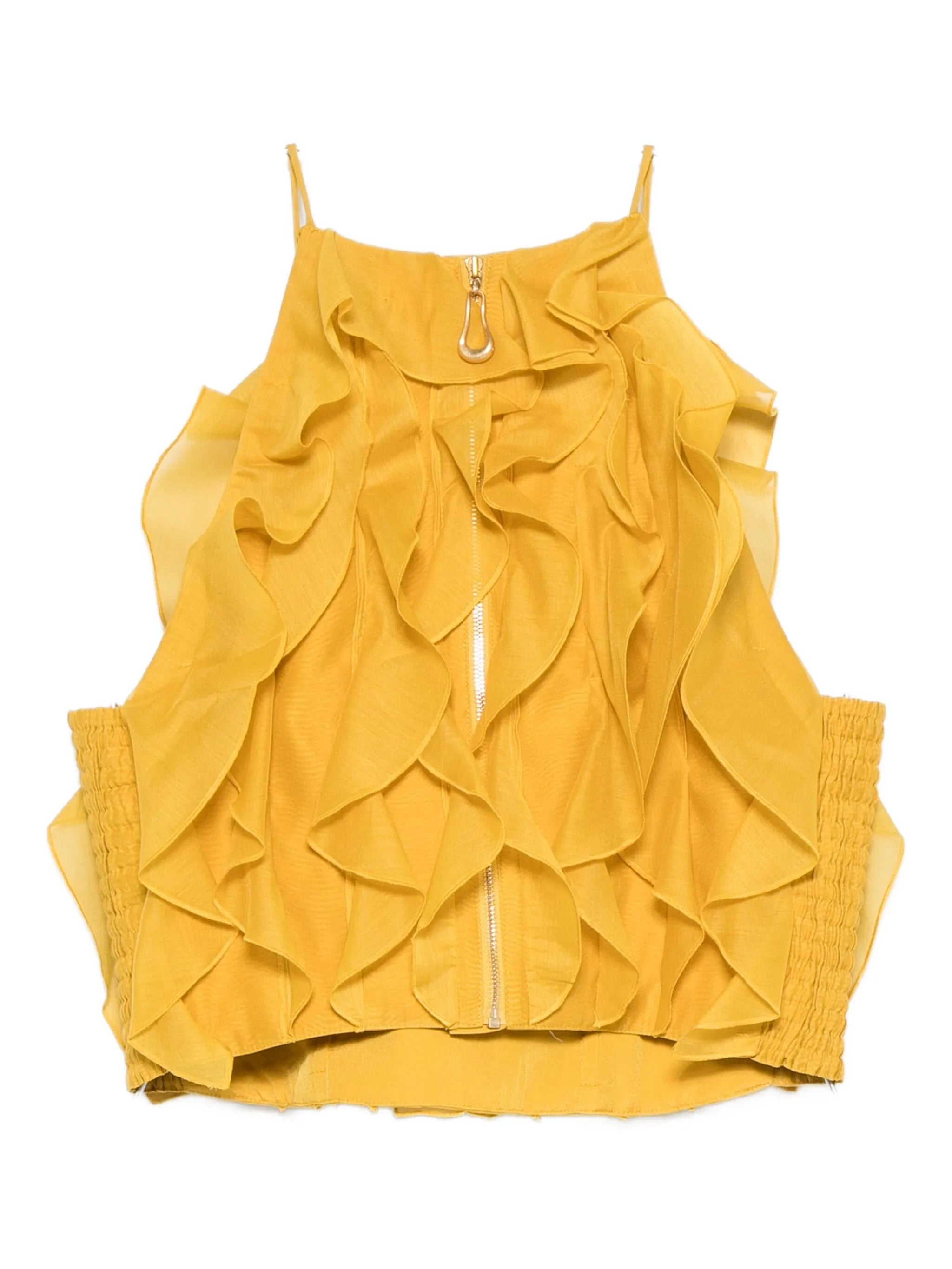 ruffled Cleo top