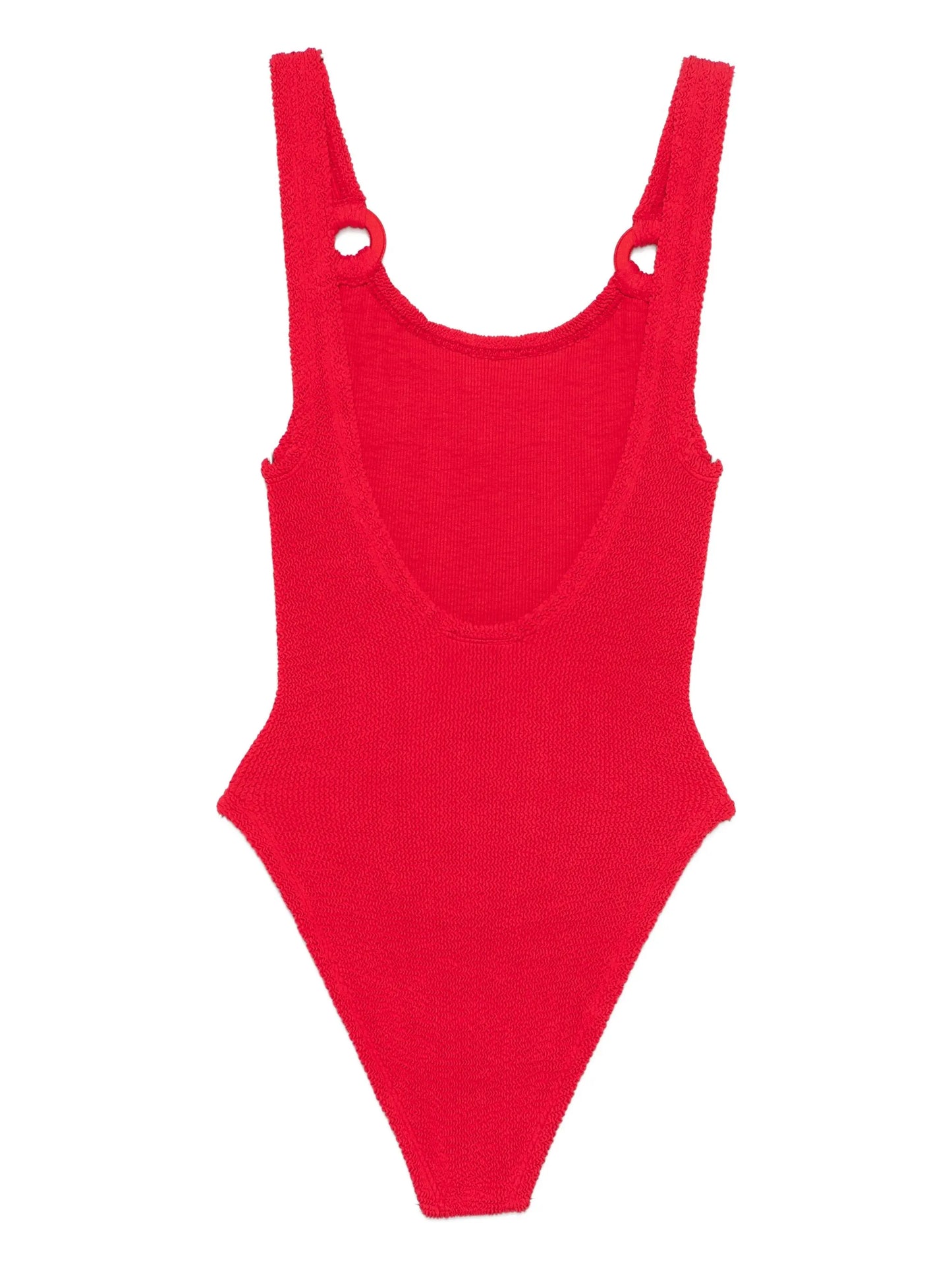 Domino hoop-detail swimsuit