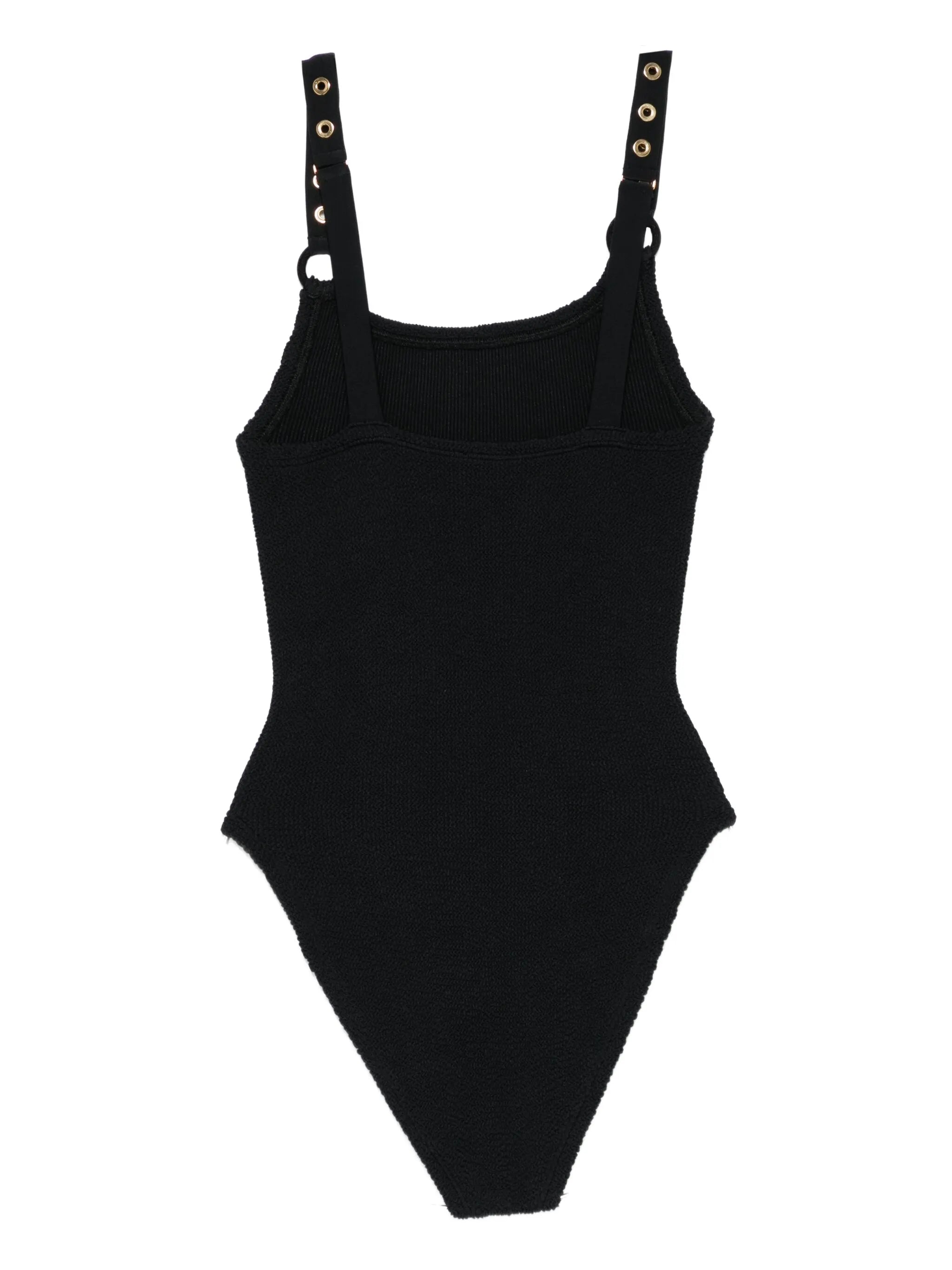 Melody eyelet-detail swimsuit