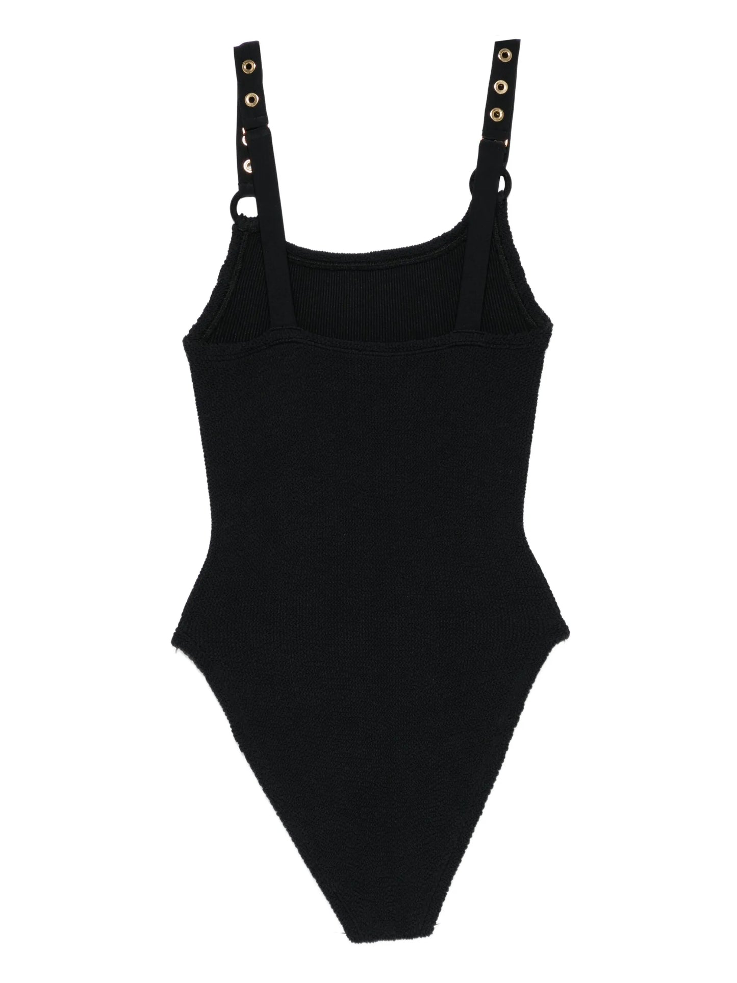 Melody eyelet-detail swimsuit