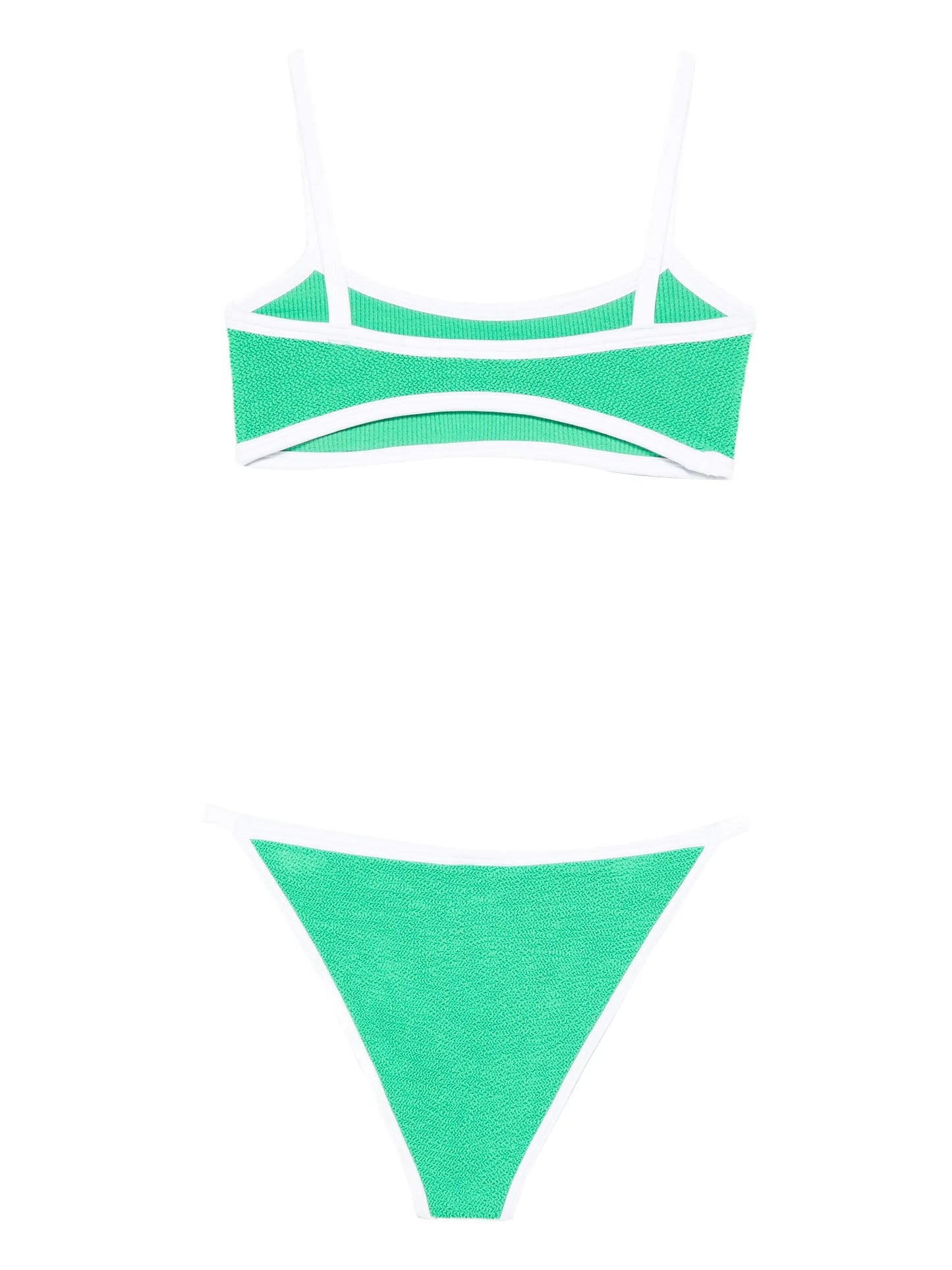 Tyler contrast-trim bikini