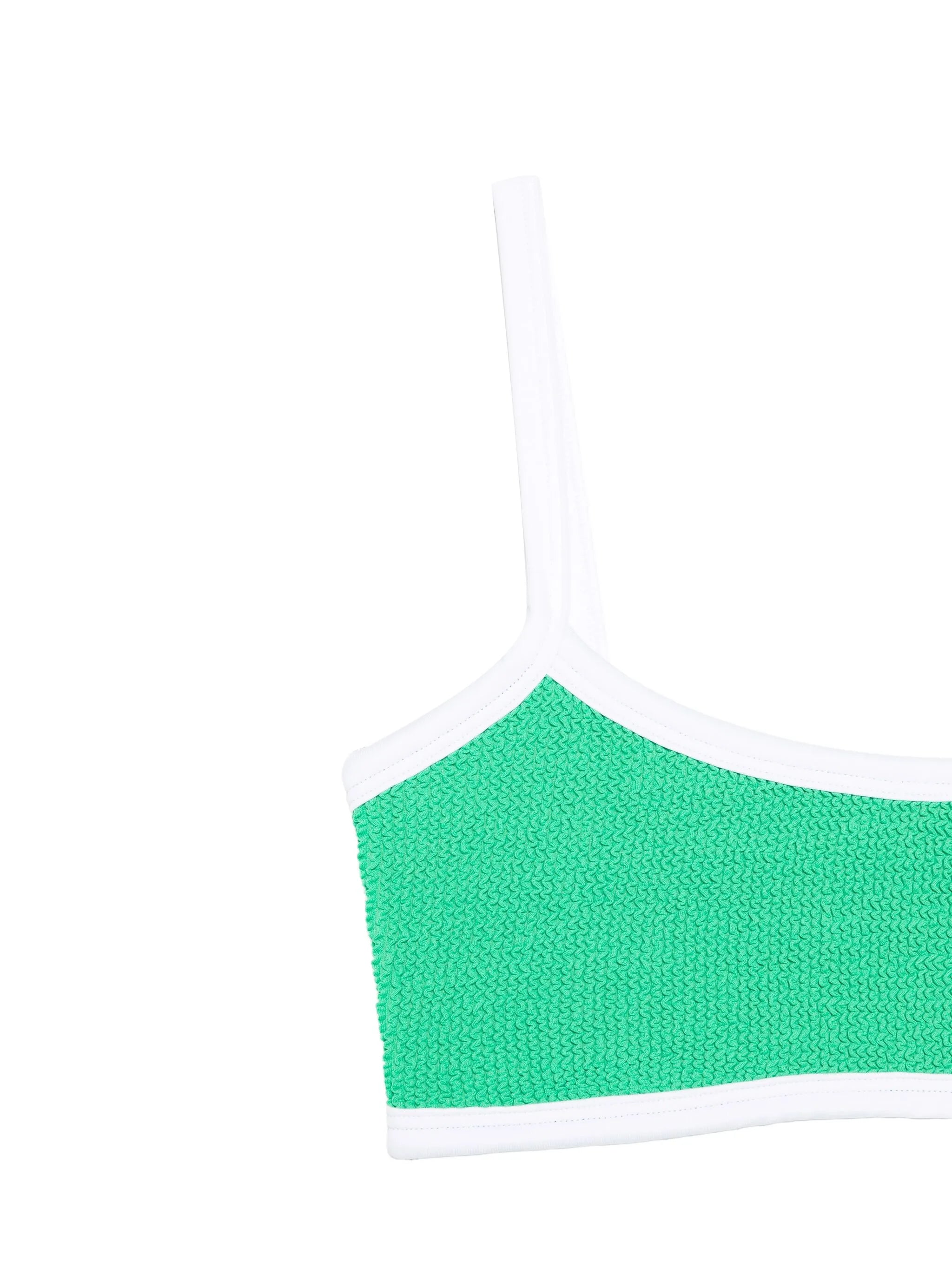 Tyler contrast-trim bikini