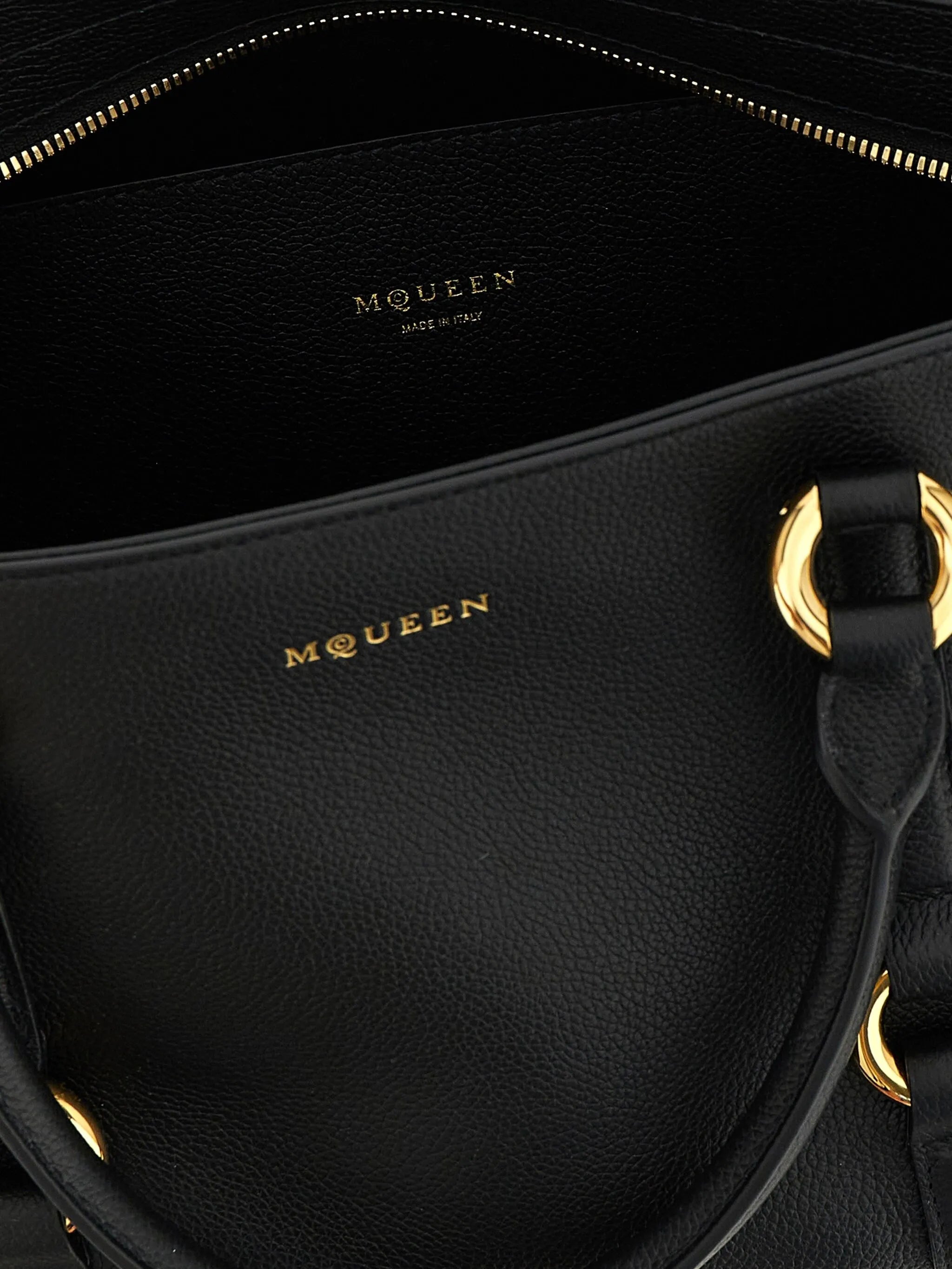 Farrington ring-detail leather tote bag
