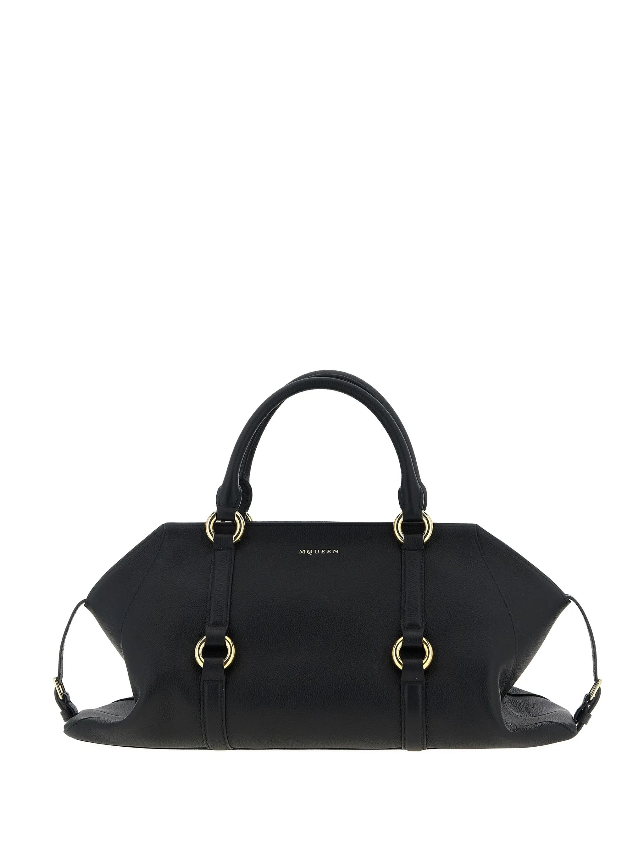 Farrington ring-detail leather tote bag