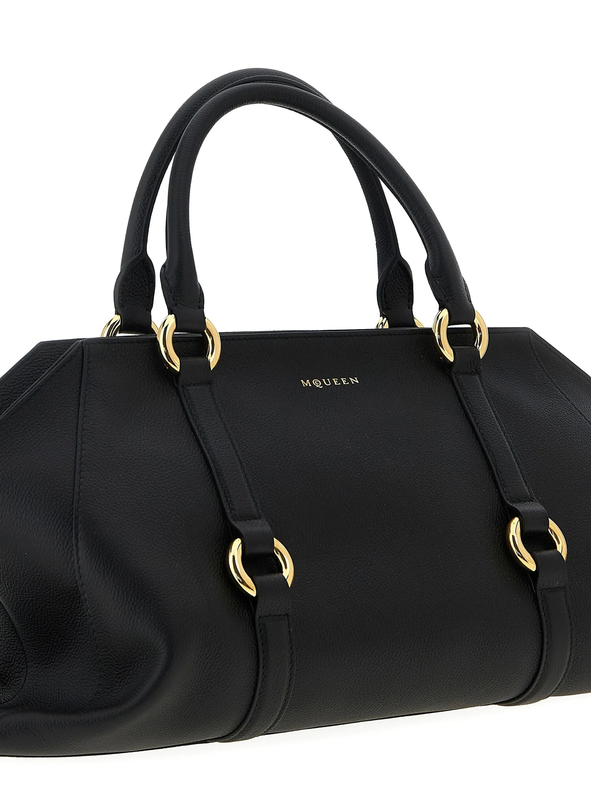 Farrington ring-detail leather tote bag