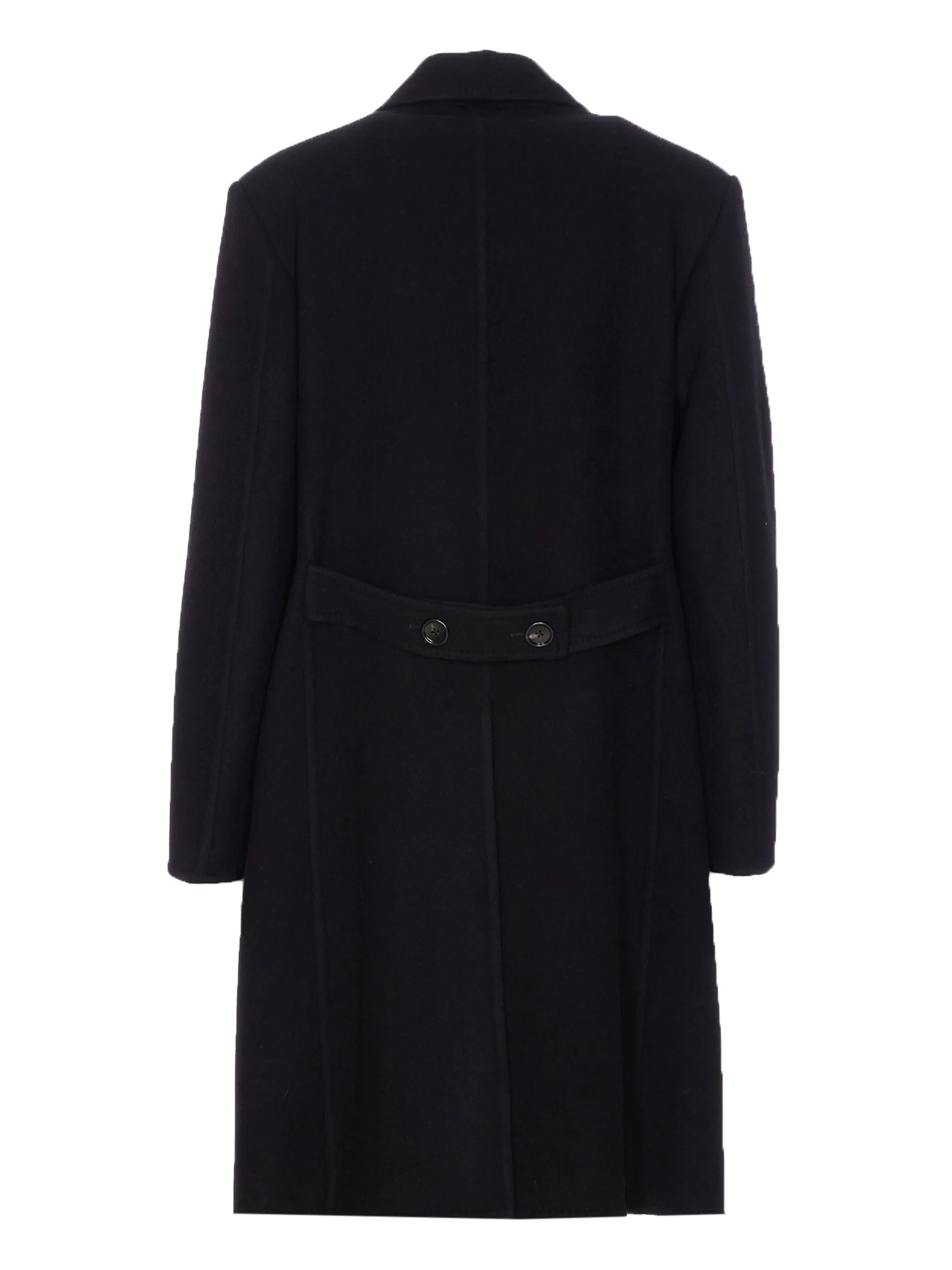 double-breasted coat