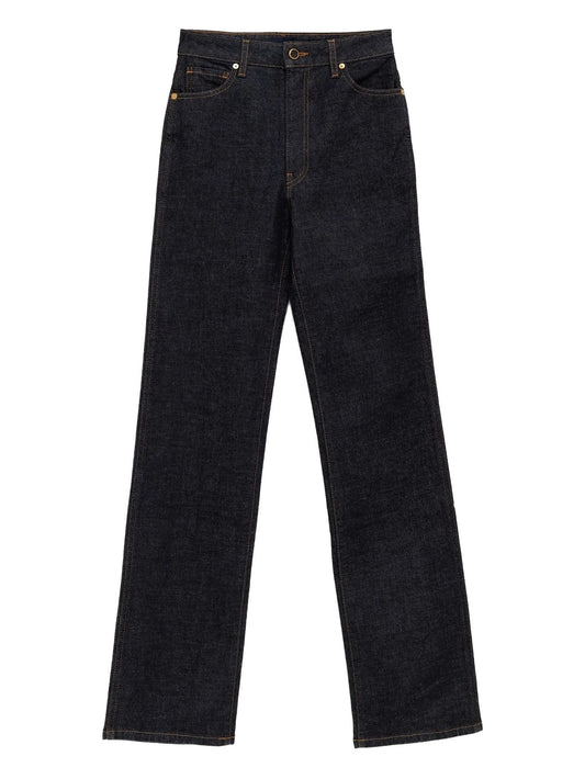 button-embellishment jeans