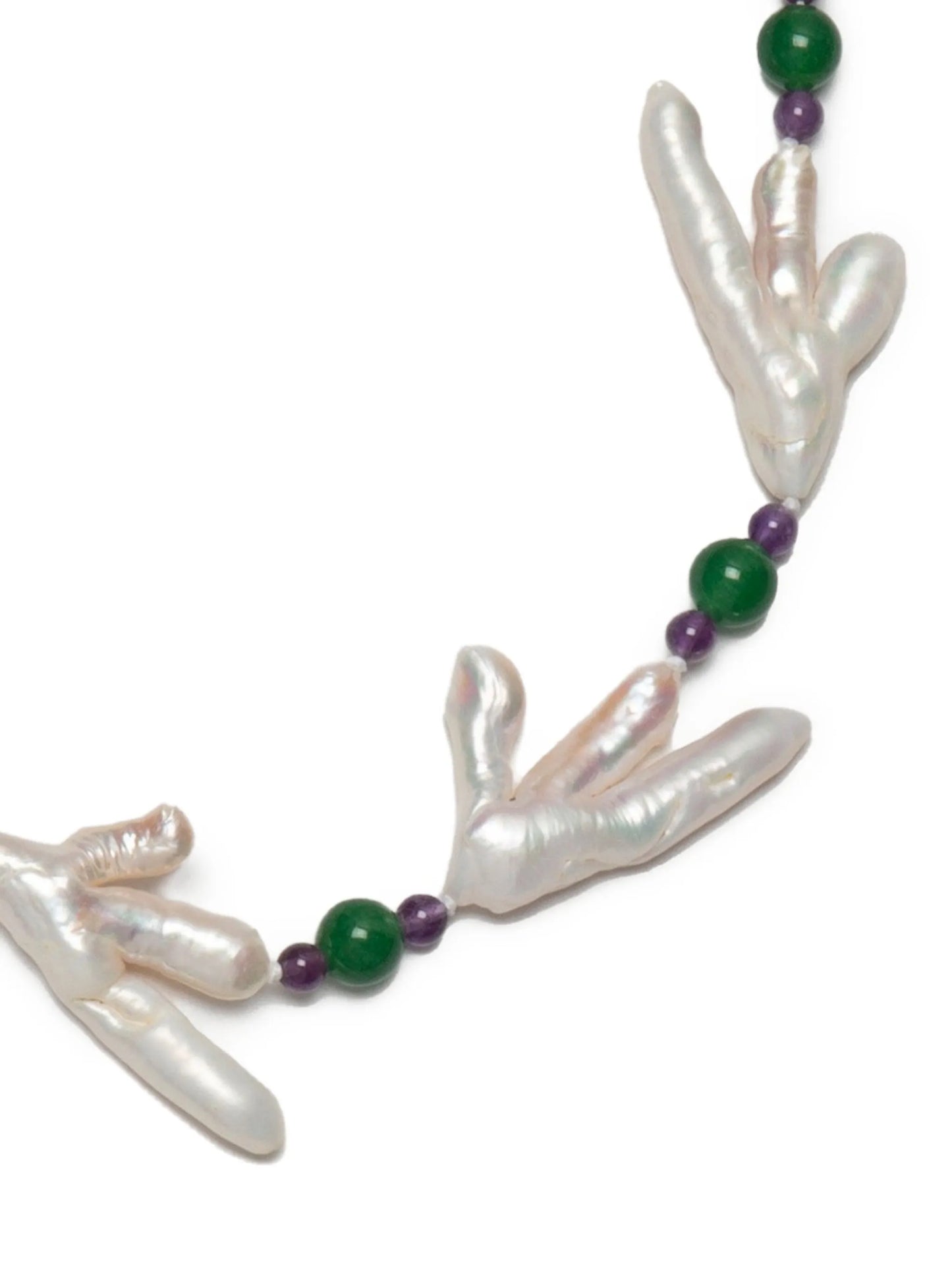 Host chicken-foot pearl necklace