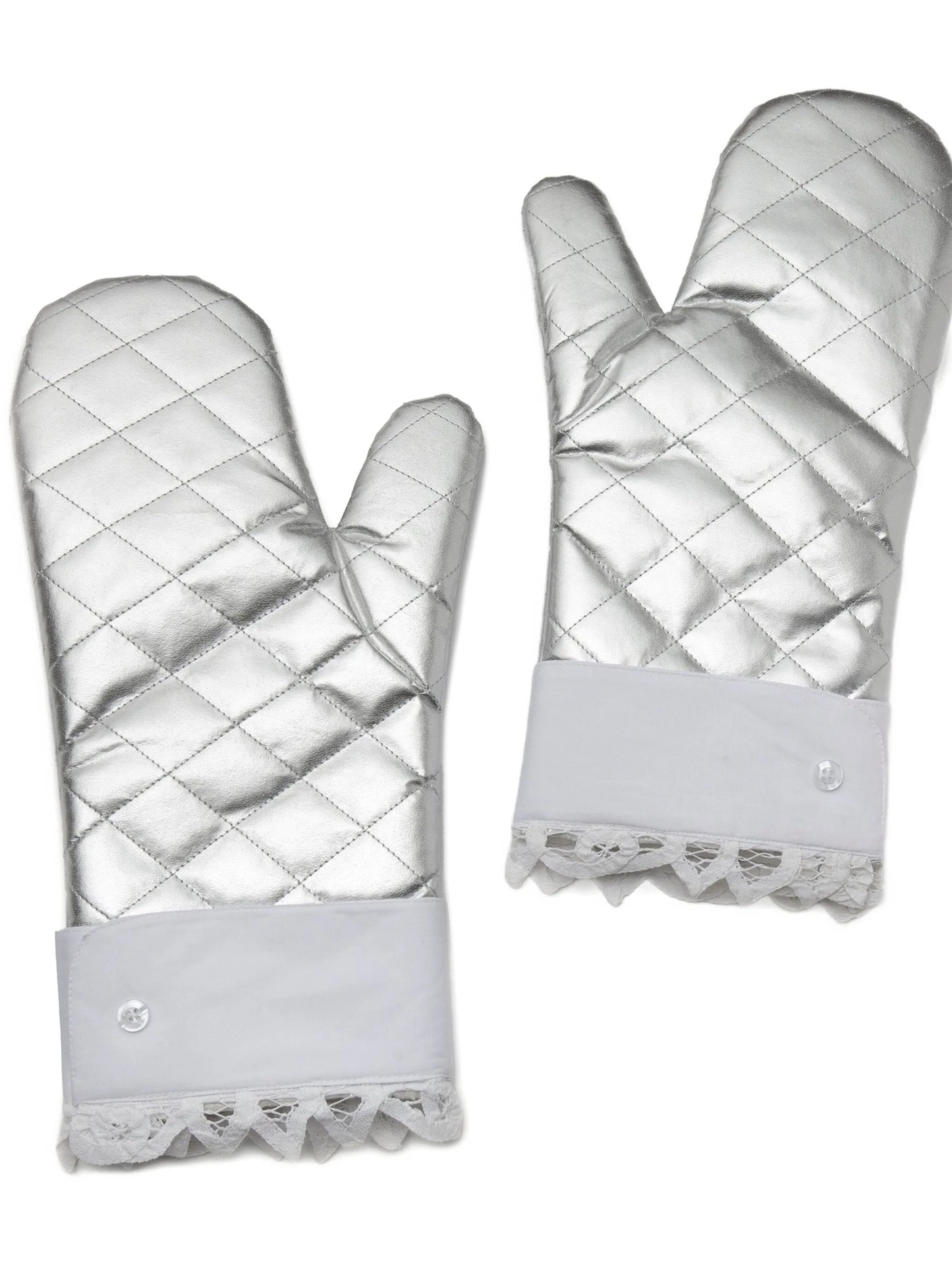 quilted cace oven gloves