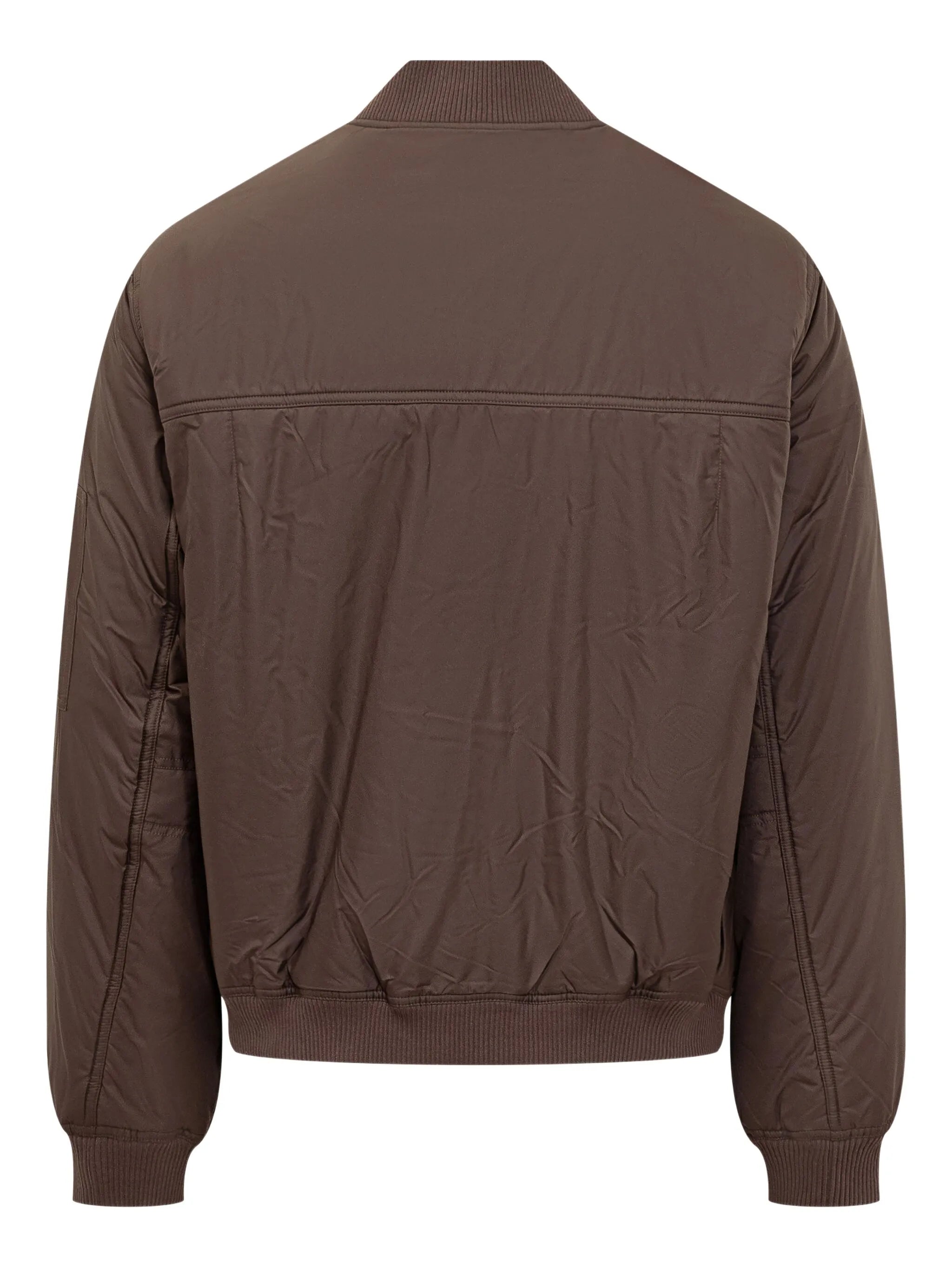 Smart zip-fastening bomber jacket
