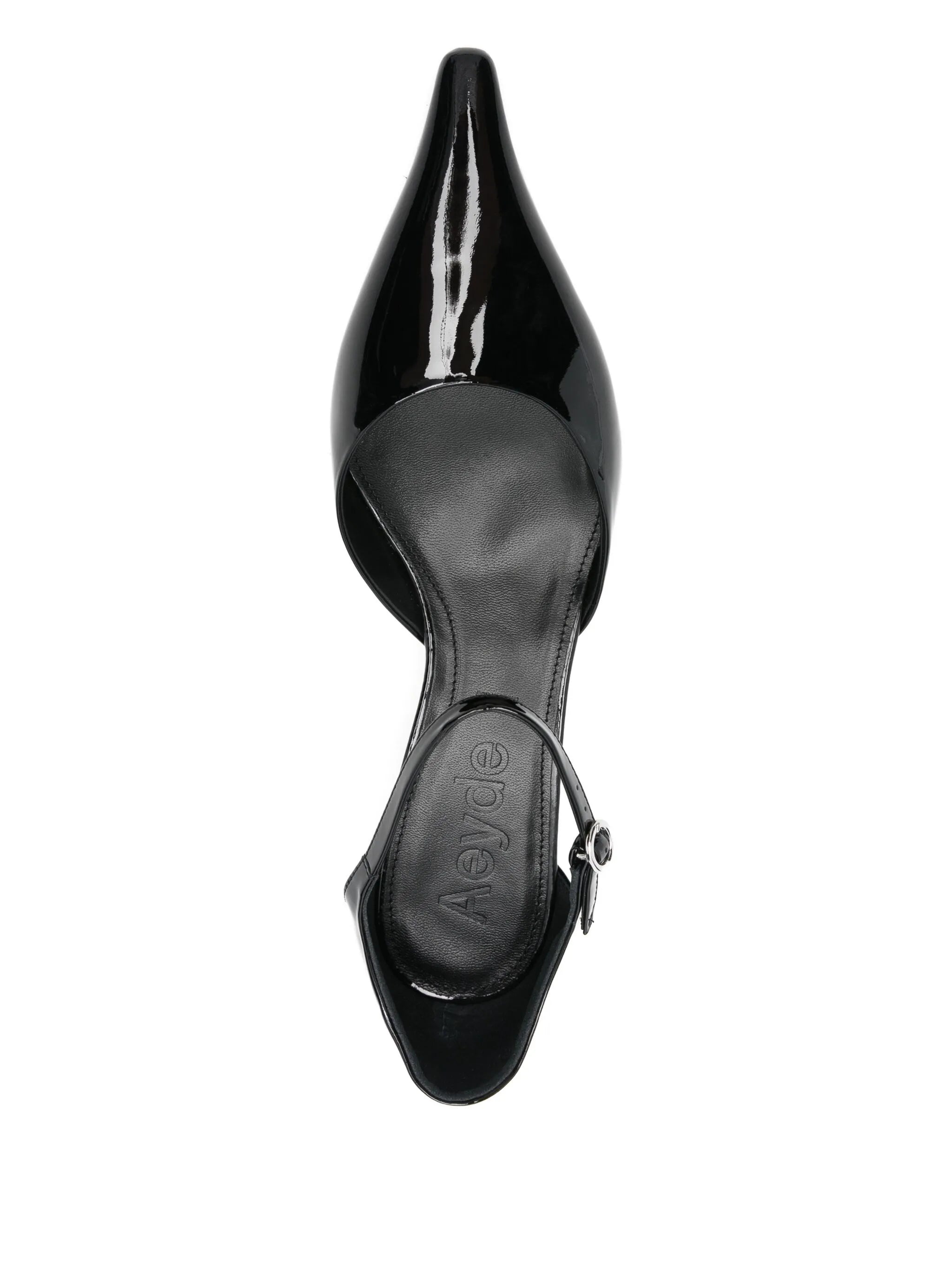 35mm Tillie leather pumps