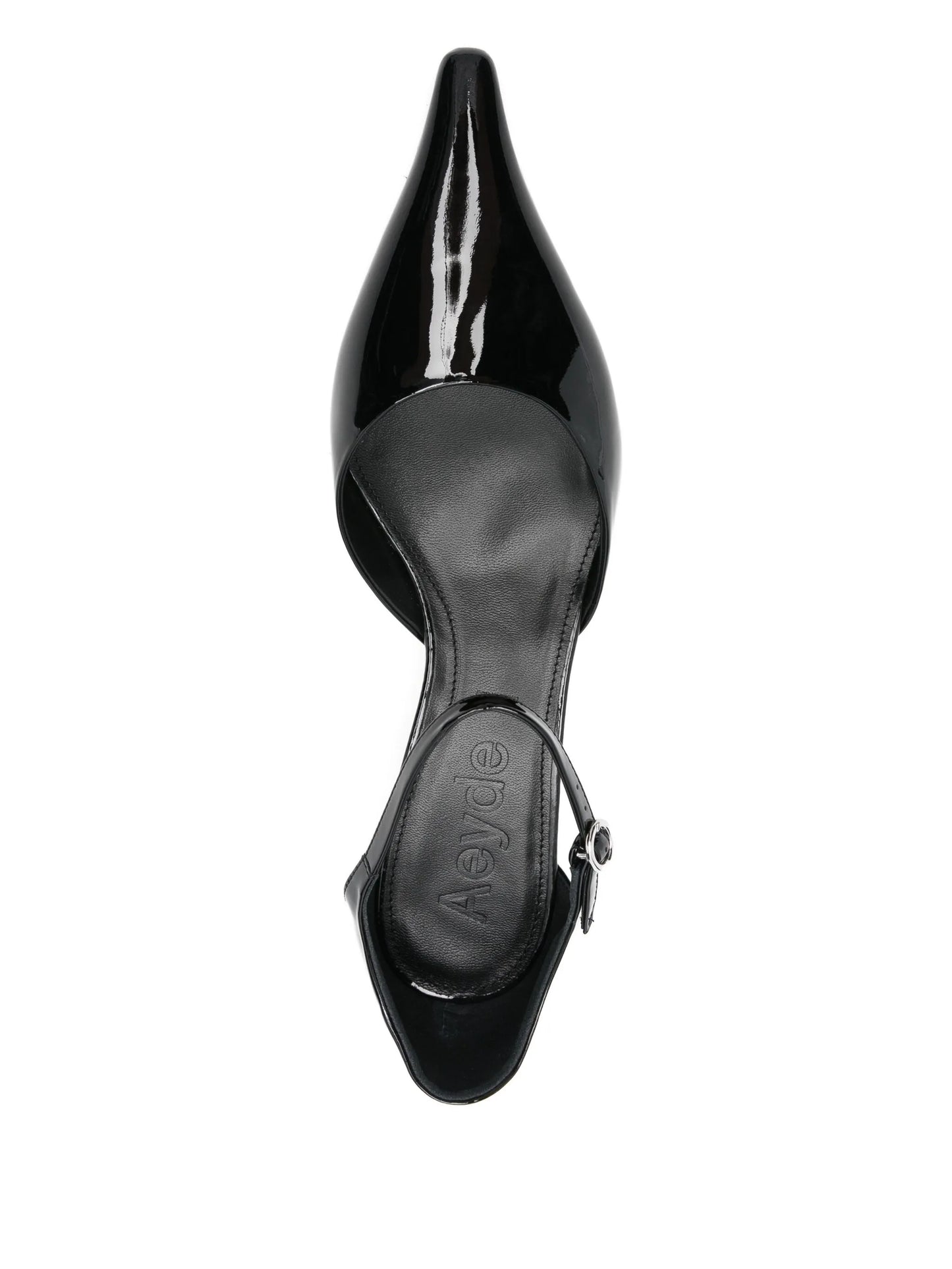 35mm Tillie leather pumps