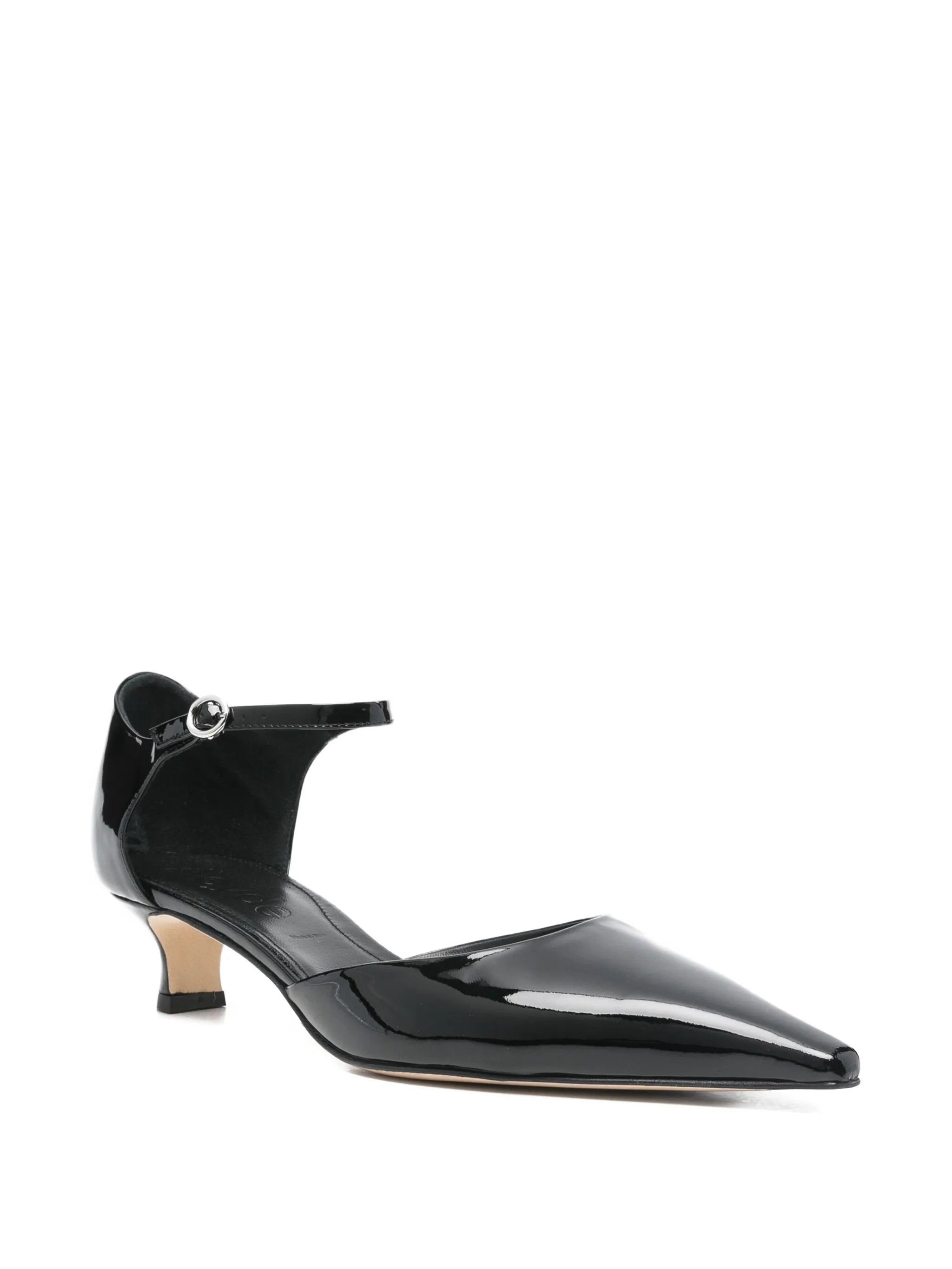 35mm Tillie leather pumps