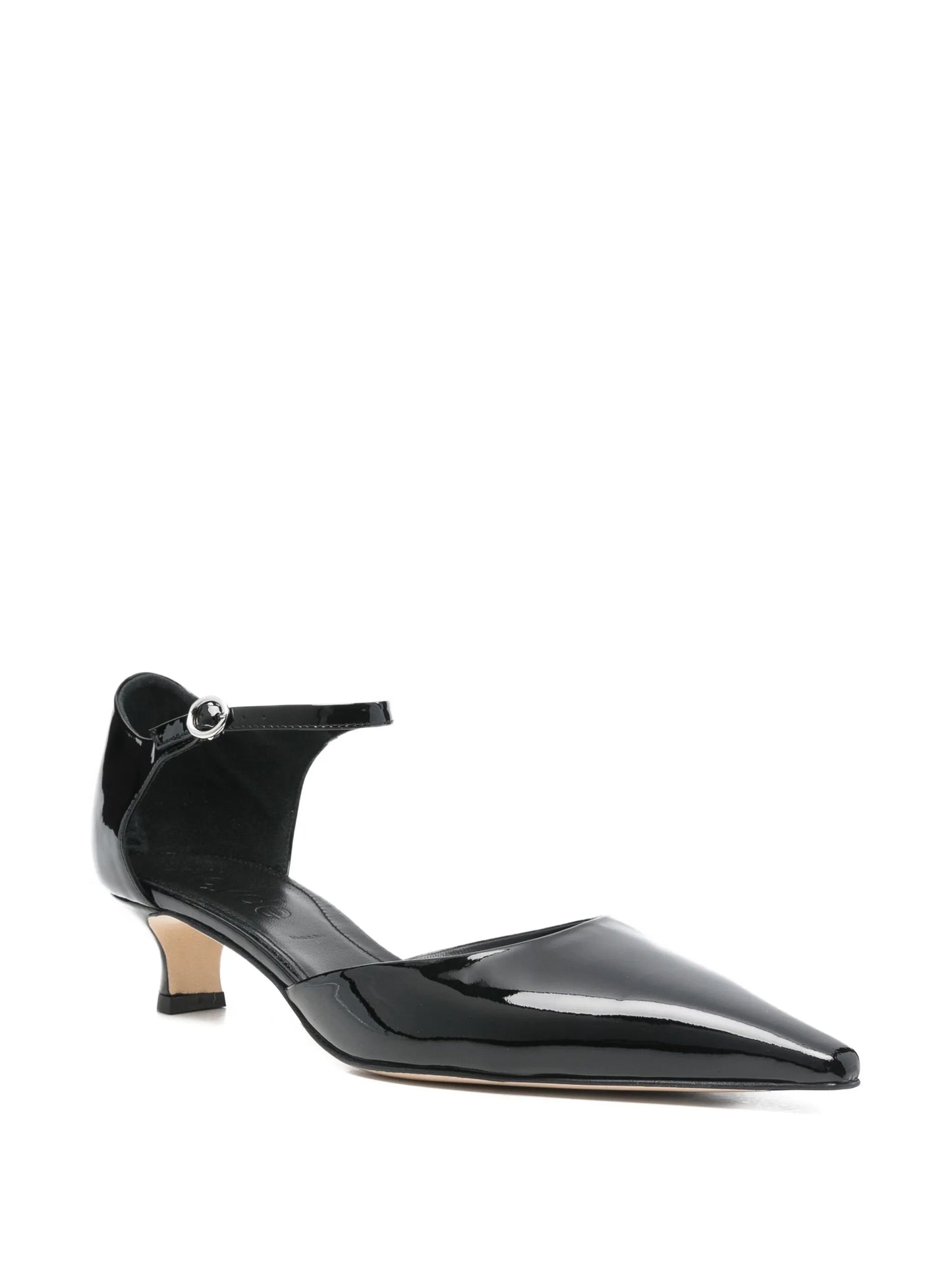 35mm Tillie leather pumps